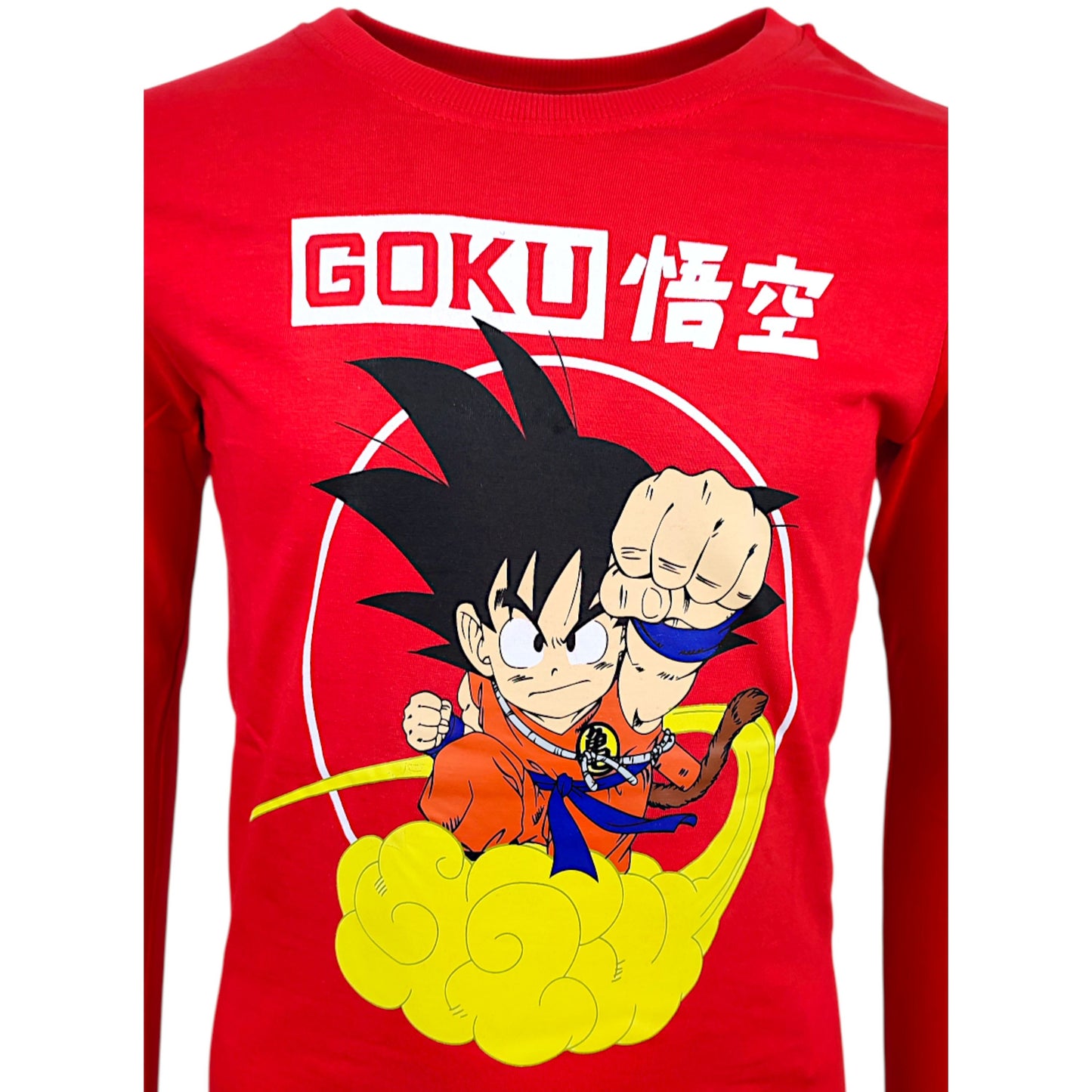 Dragon Ball Langarmshirt Son Goku für Jungen Gr. 104 - 152 cm