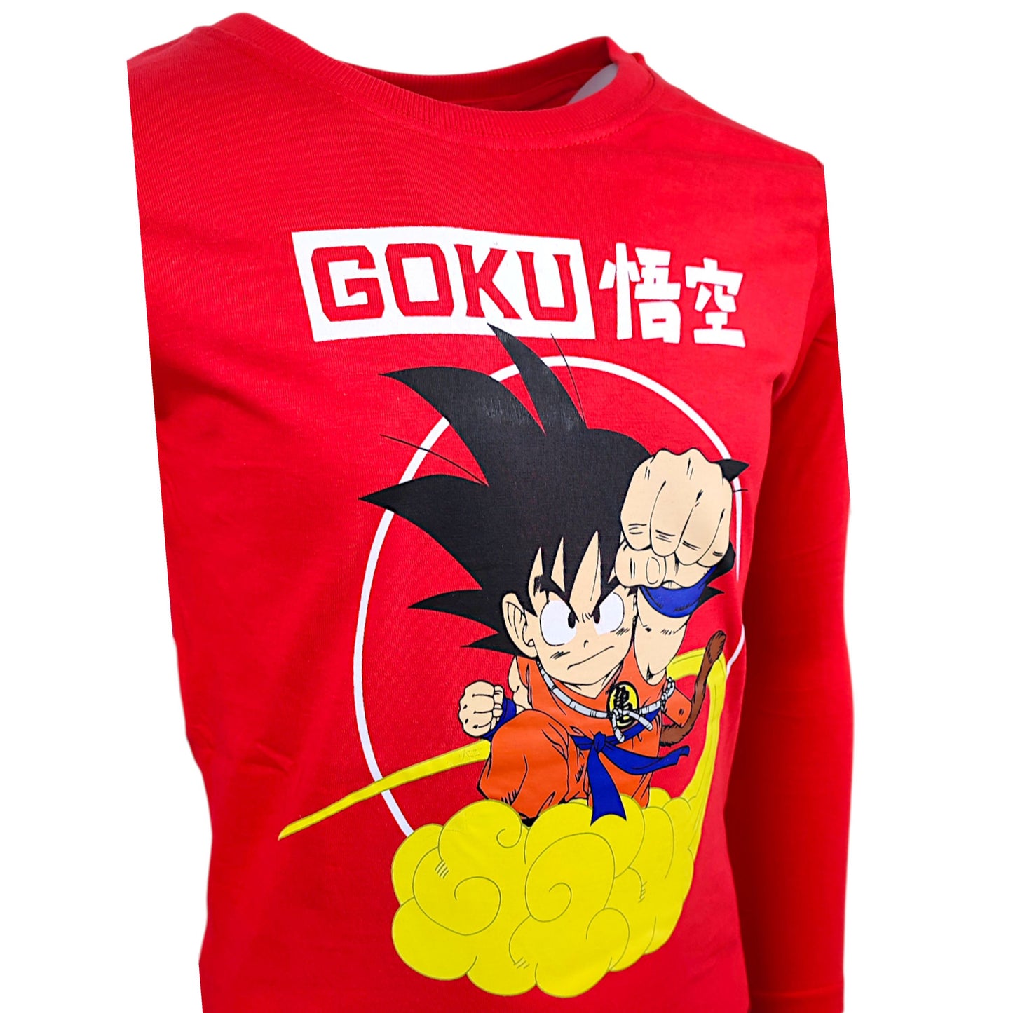Dragon Ball Langarmshirt Son Goku für Jungen Gr. 104 - 152 cm