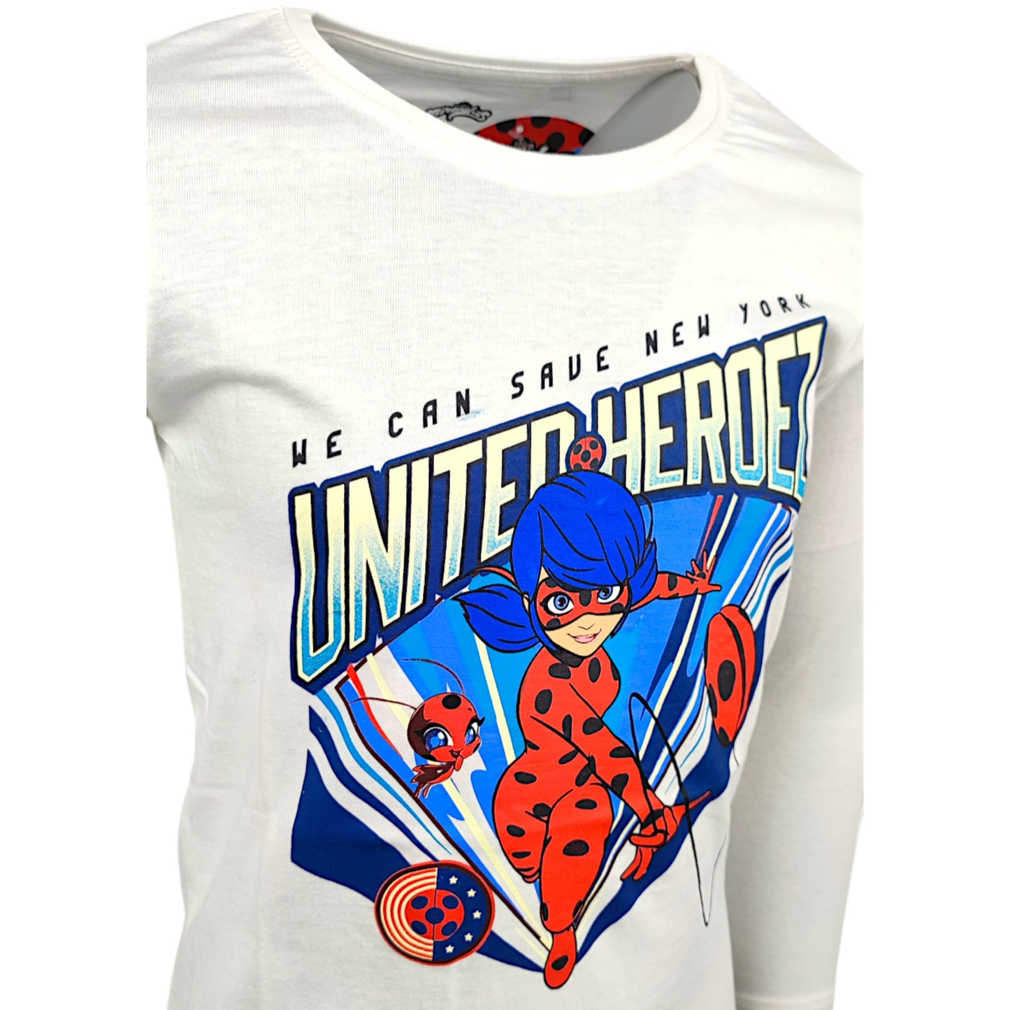 Miraculous Langarmshirt Ladybug für Mädchen Gr. 116 - 146 cm