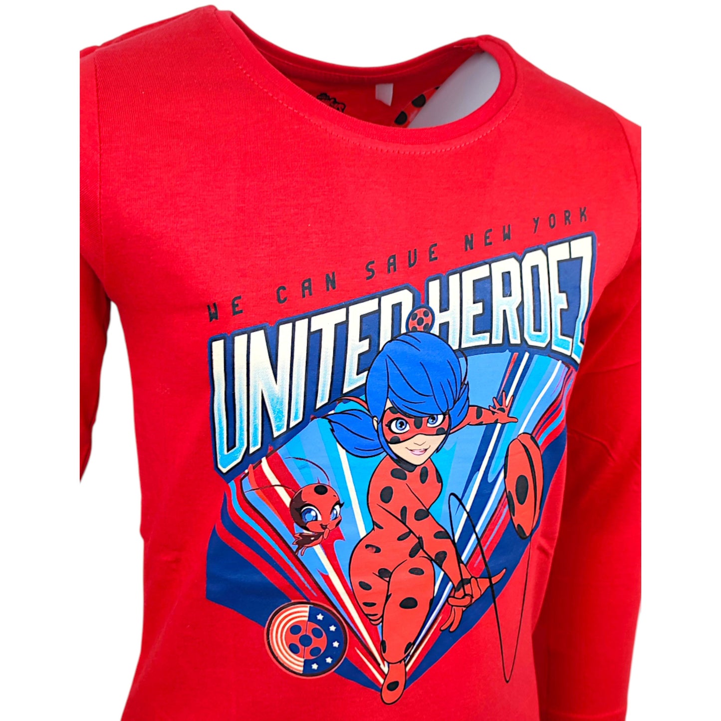Miraculous Langarmshirt Ladybug für Mädchen Gr. 116 - 146 cm