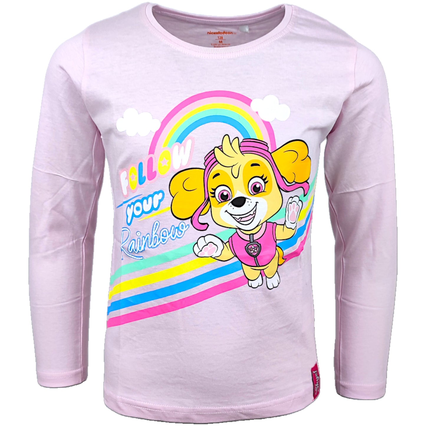 Paw Patrol Langarmshirt Skye für Mädchen Gr. 98 - 128 cm
