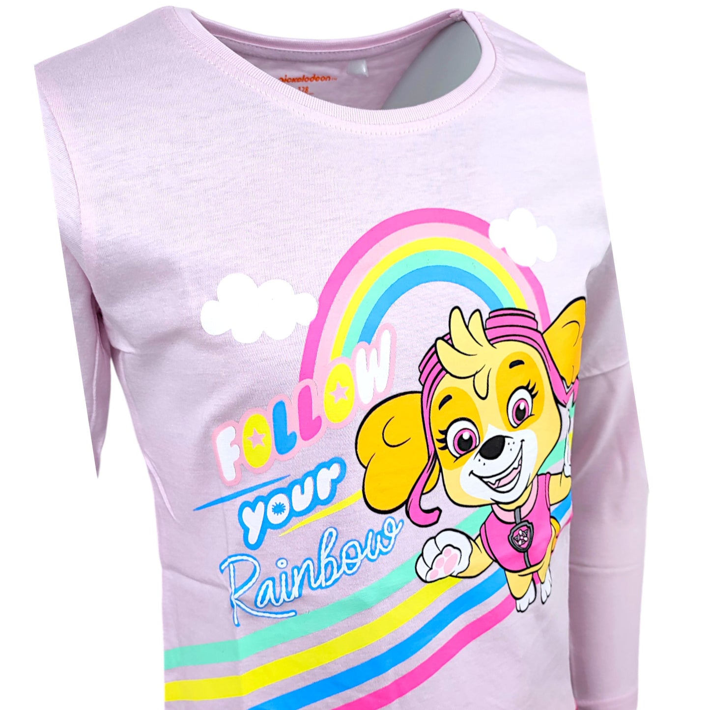 Paw Patrol Langarmshirt Skye für Mädchen Gr. 98 - 128 cm