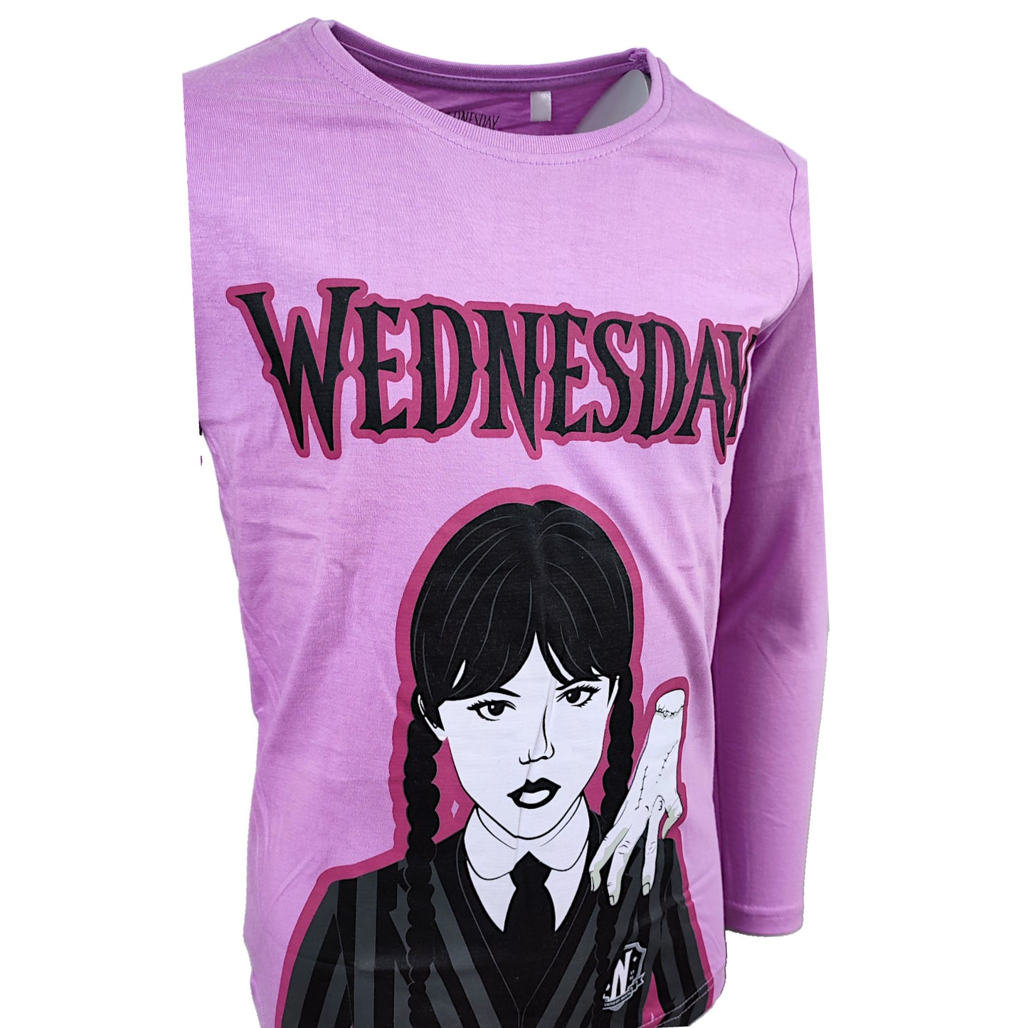 Wednesday Langarmshirt für Mädchen Gr. 134 - 164 cm