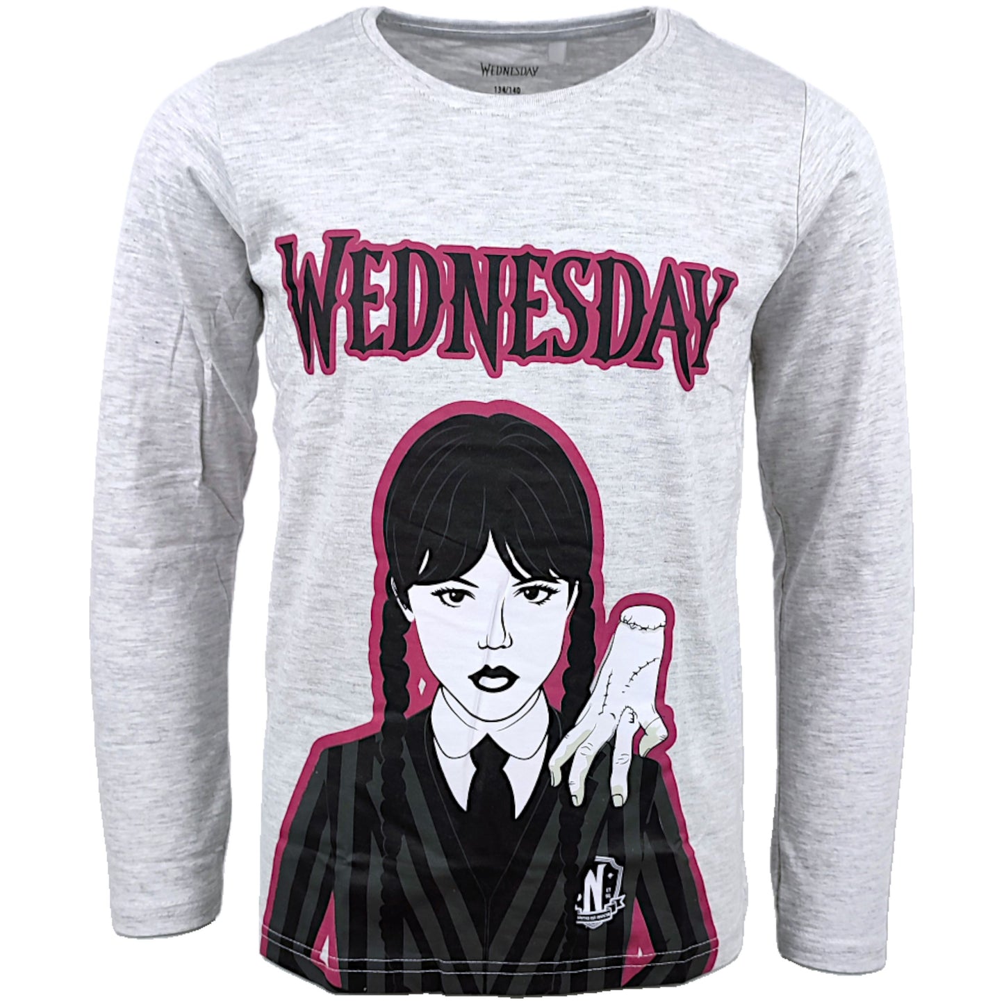 Wednesday Langarmshirt für Mädchen Gr. 134 - 164 cm