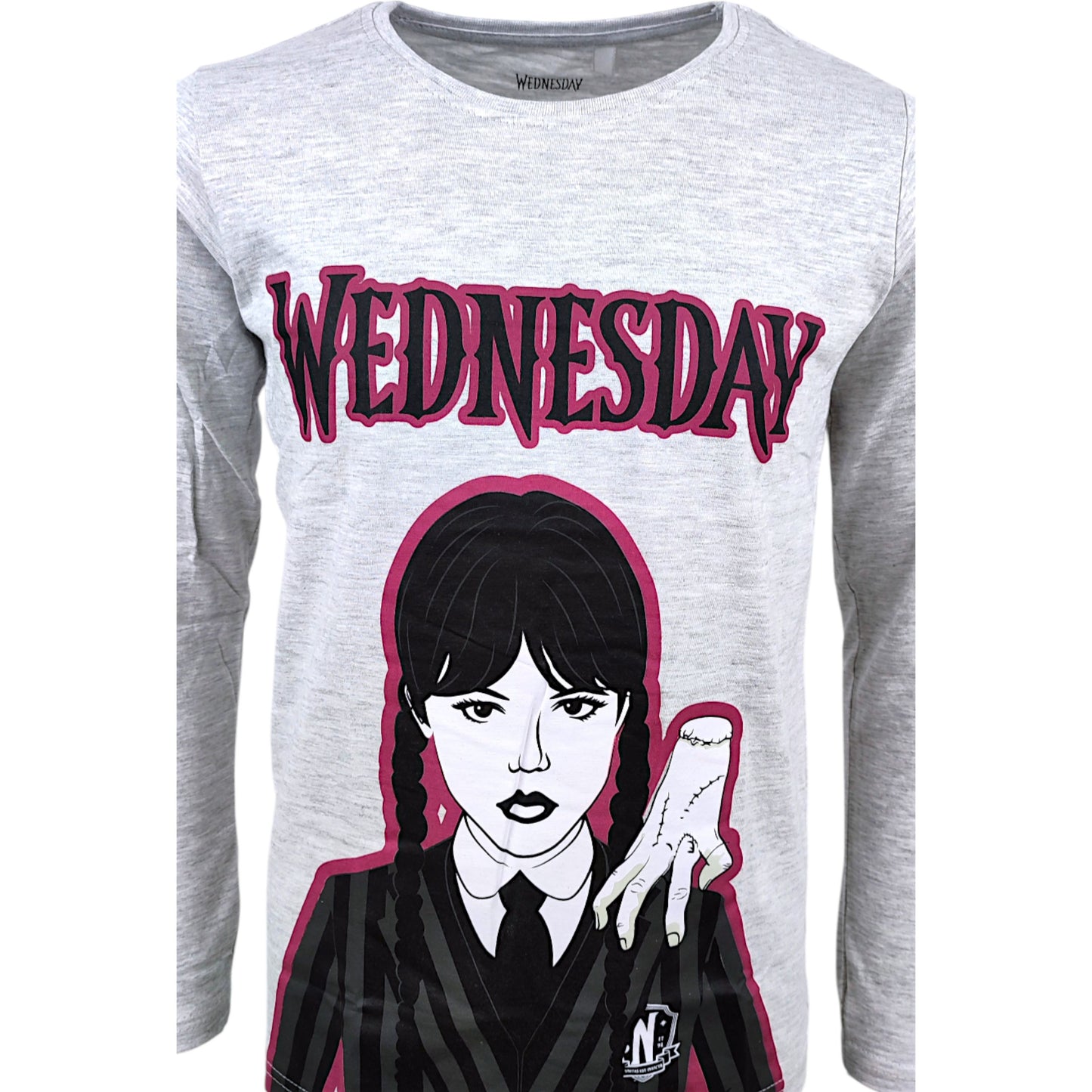 Wednesday Langarmshirt für Mädchen Gr. 134 - 164 cm