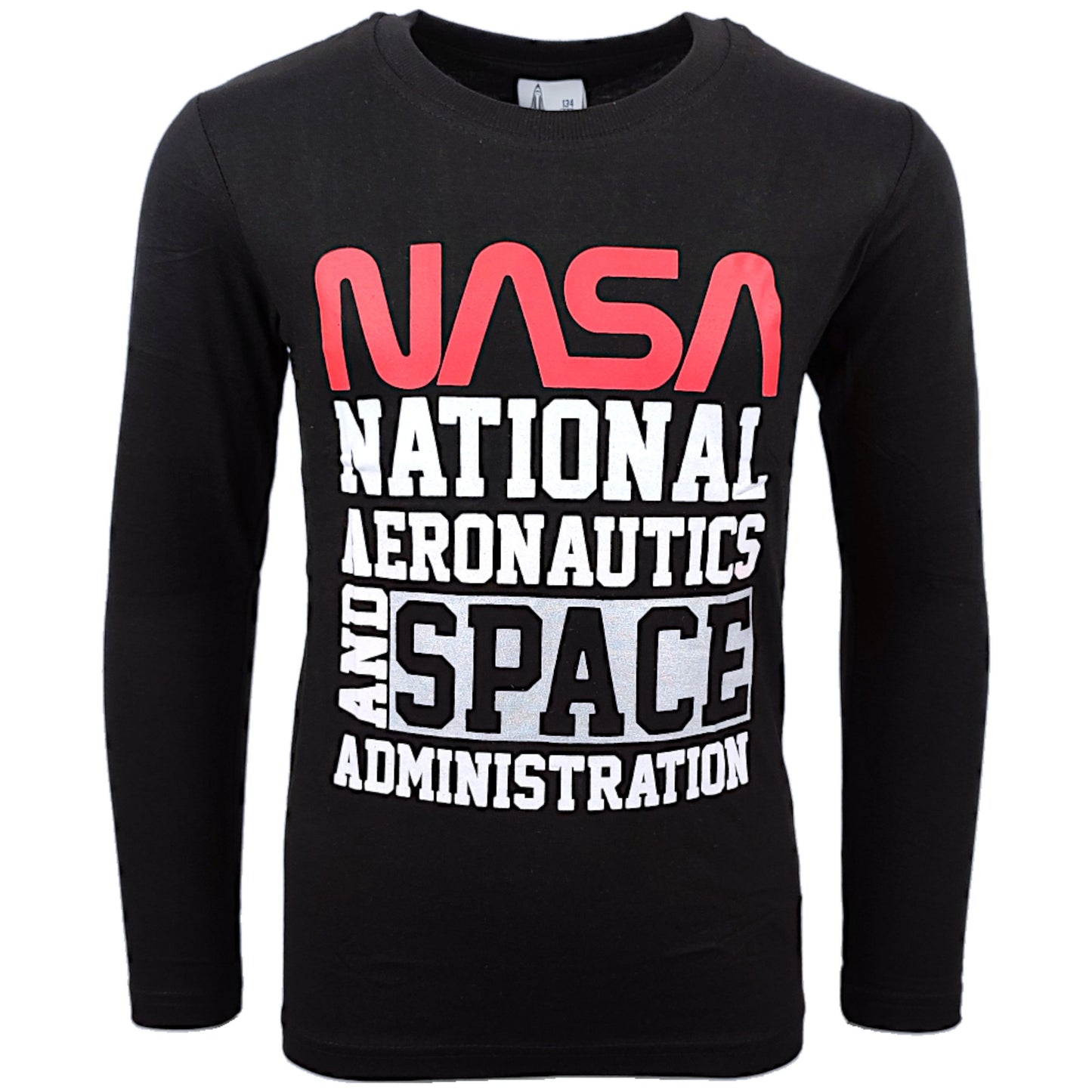 NASA Langarmshirt für Jungen Gr. 134 - 164 cm