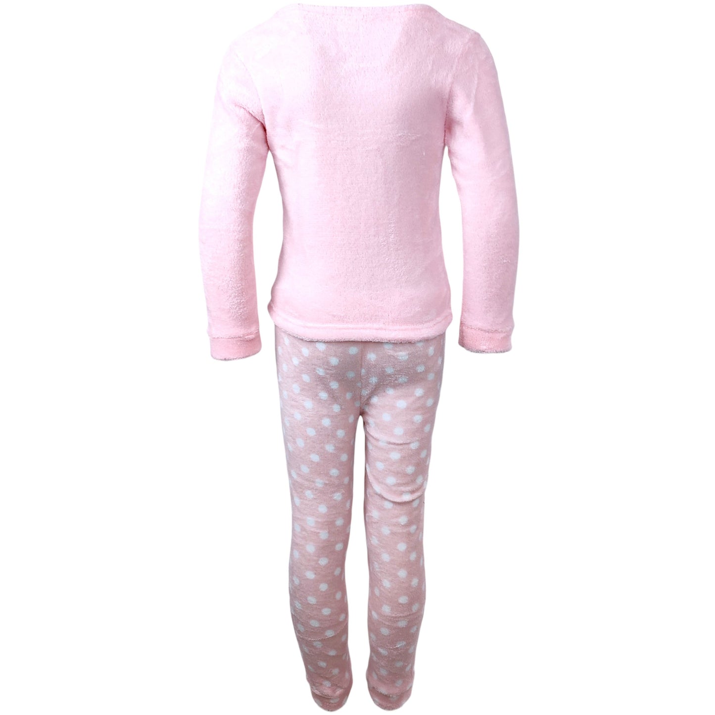 Minnie Mouse Schlafanzug Fleece für Mädchen Gr. 92 - 128 cm