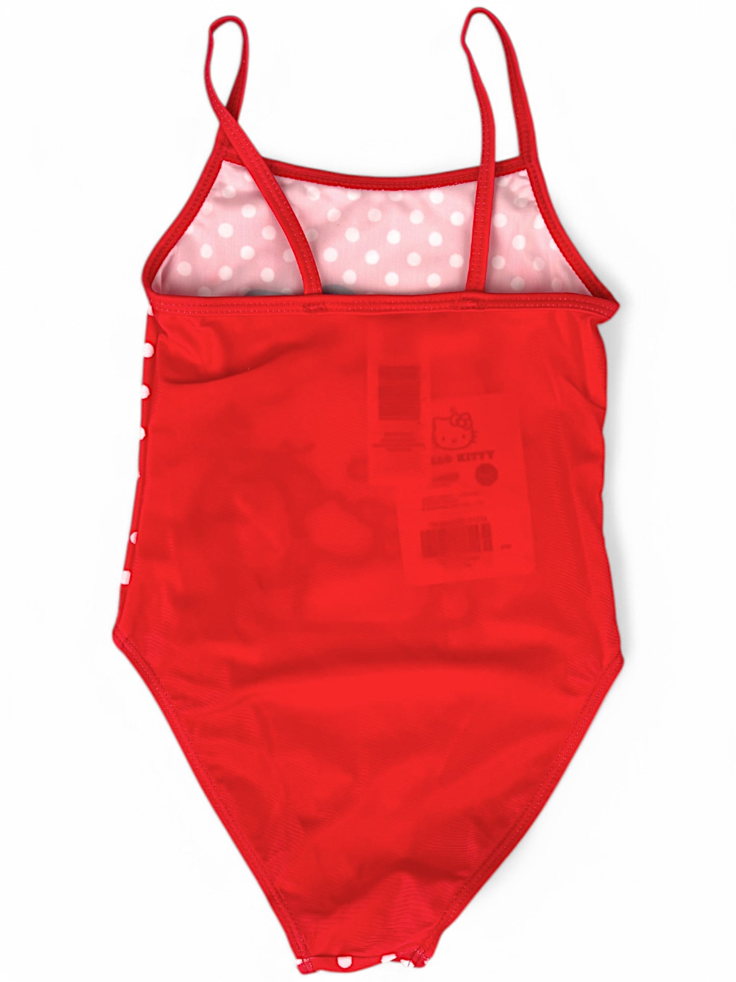 Hello Kitty Badeanzug Punkten-Muster Gr.104 -134 cm