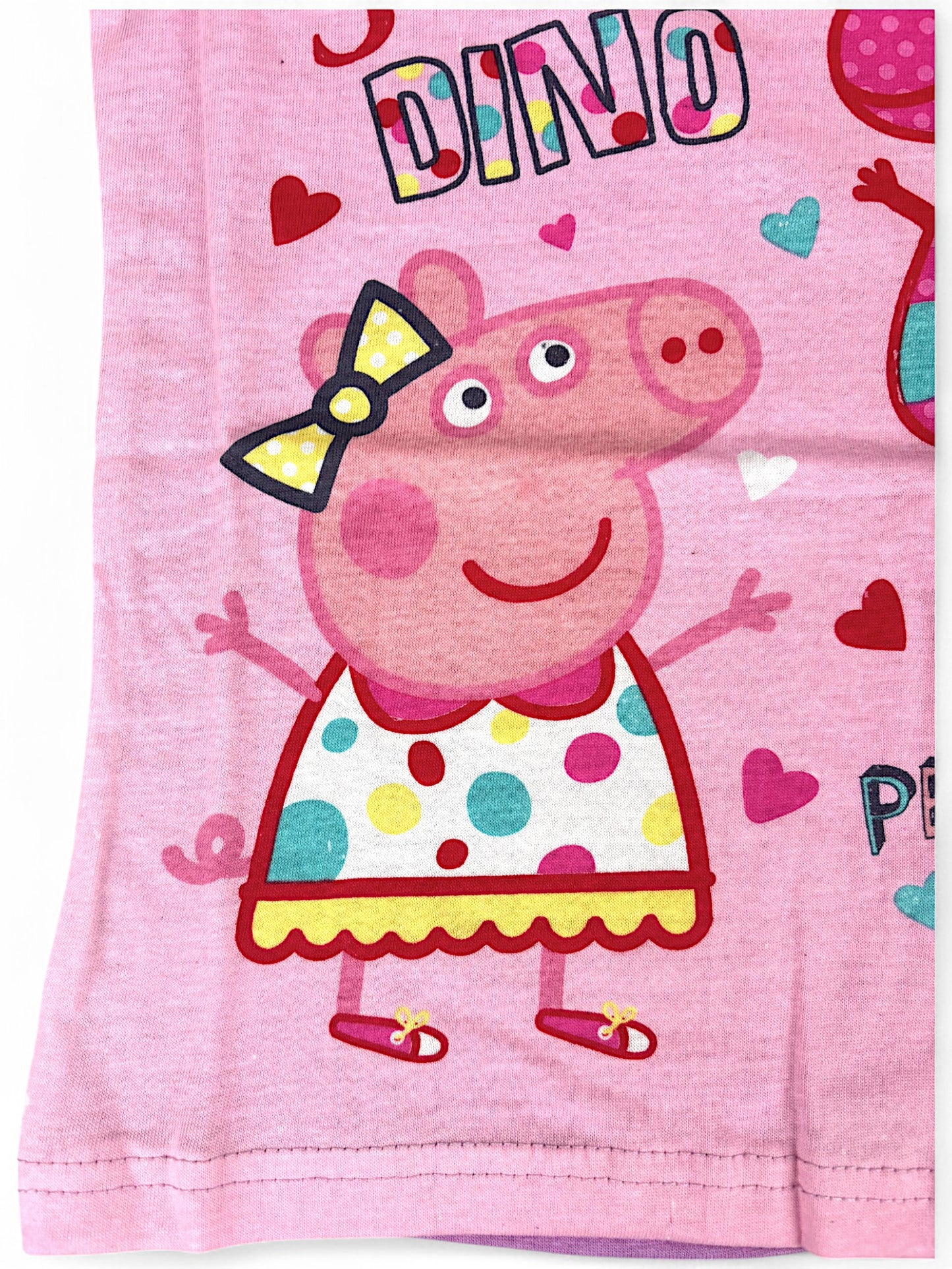 T-Shirt Peppa Pig & Dino Gr. 92 - 116 cm