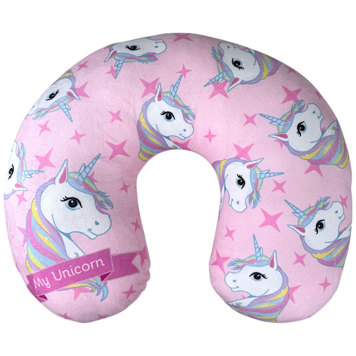 Reisekissen Einhorn Kinder Nackenkissen 37x30x10 cm
