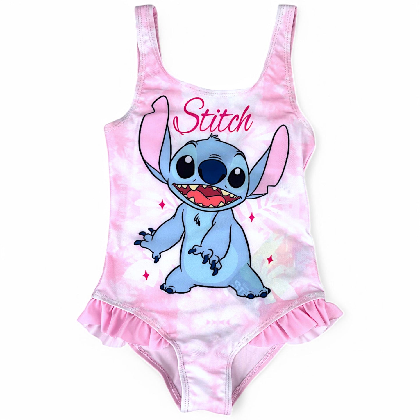 Disney Stitch Badeanzug mit Rüschen Gr. 98 -128 cm