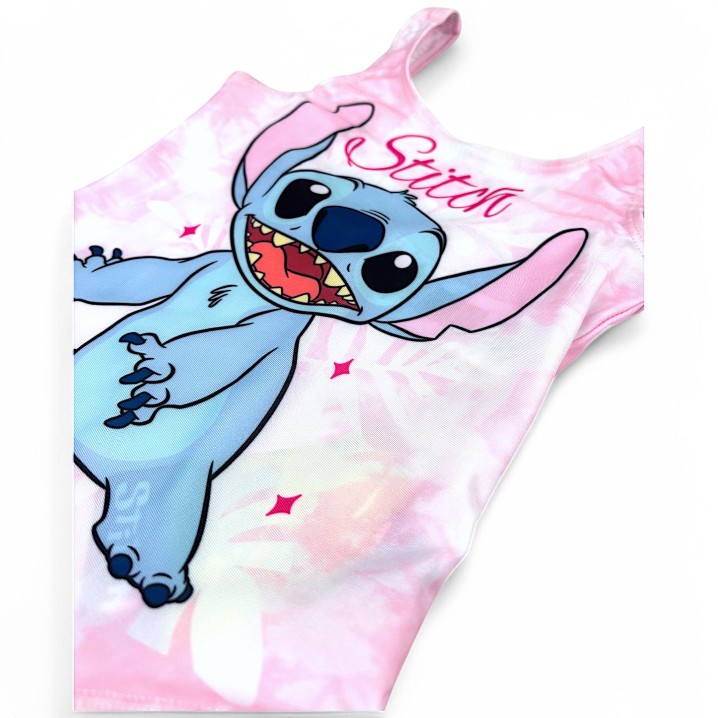 Disney Stitch Badeanzug mit Rüschen Gr. 98 -128 cm