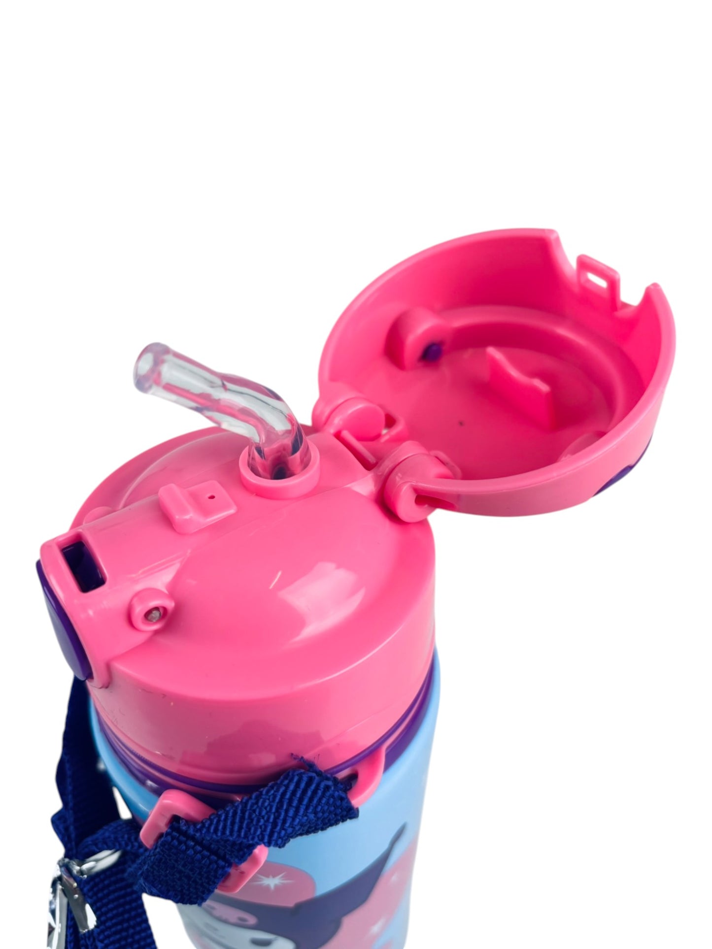 Alu-Trinkflasche Hello Kitty 600 ml mit Tragegurt