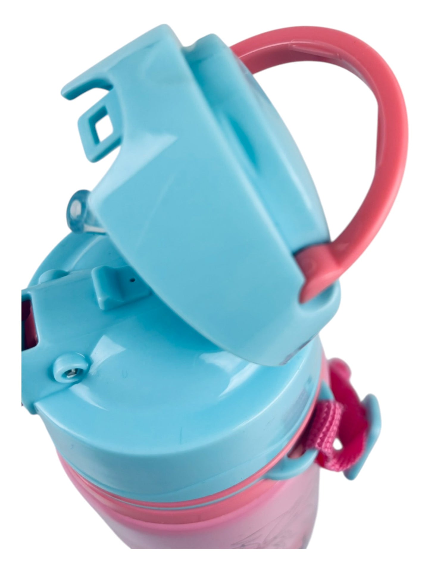 Alu-Trinkflasche Disney Stitch 600 ml mit Tragegurt