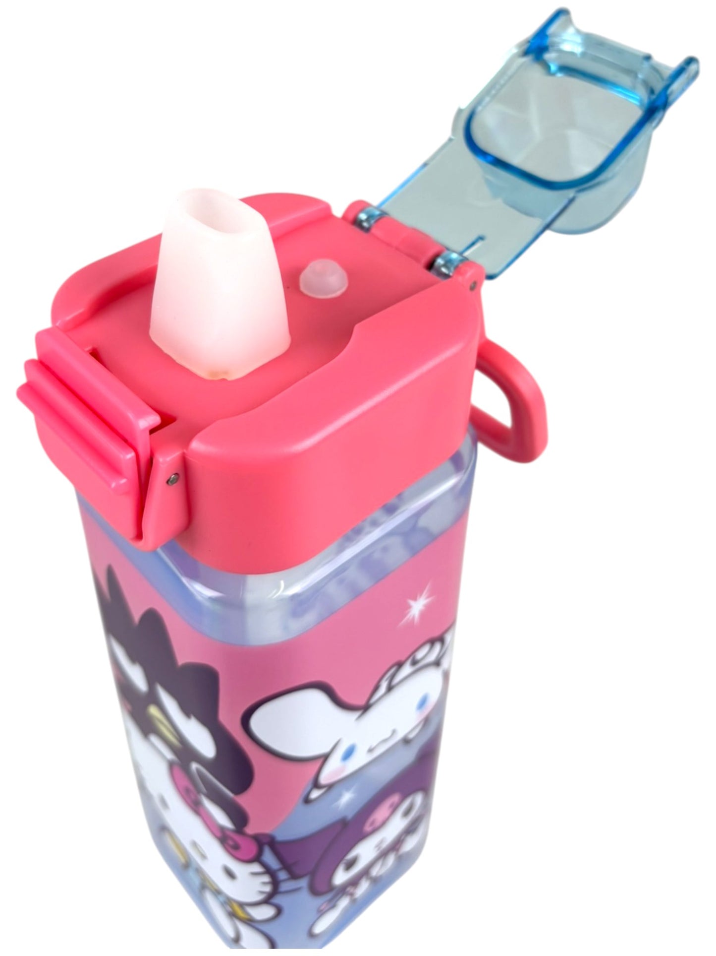 Hello Kitty Trinkflasche 500ml mit Tragegriff & Klappdeckel