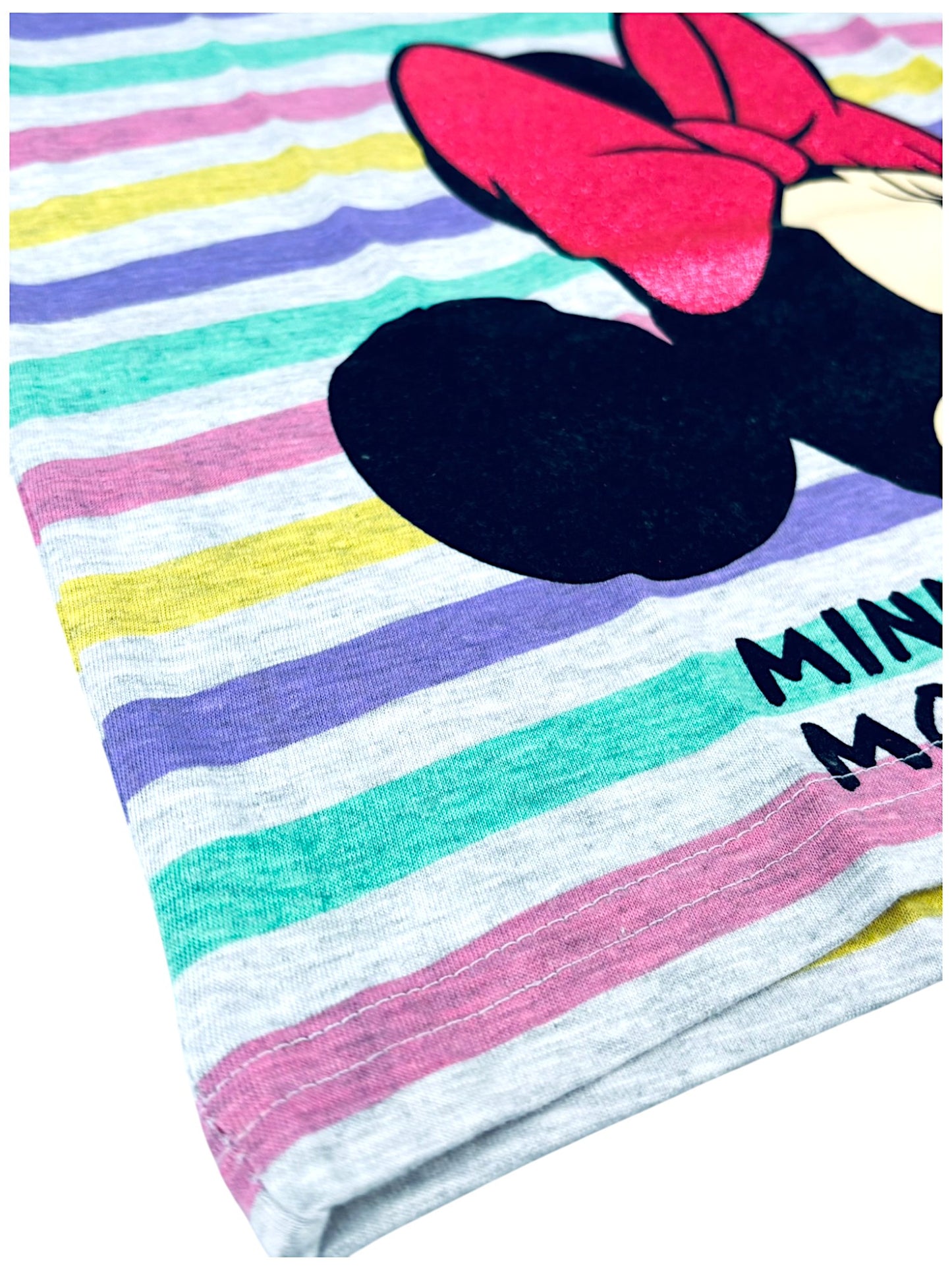 Disney Minnie Mouse T-Shirt für Mädchen mit Glitzer Details Gr. 104 - 134 cm