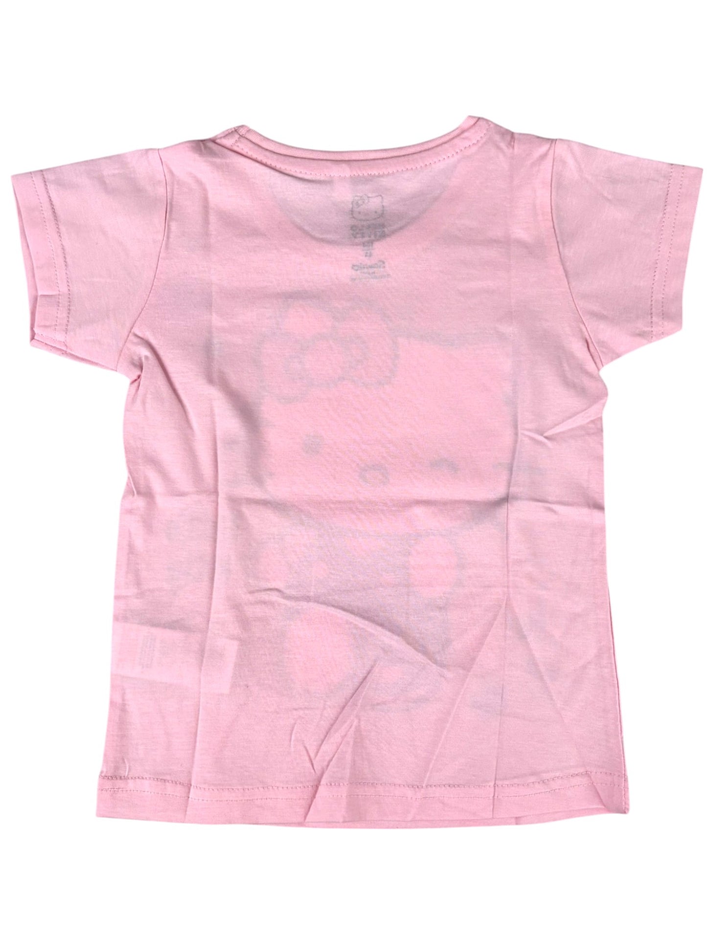 Hello Kitty T-Shirt für Mädchen mit Glitzer Gr. 104 - 134 cm
