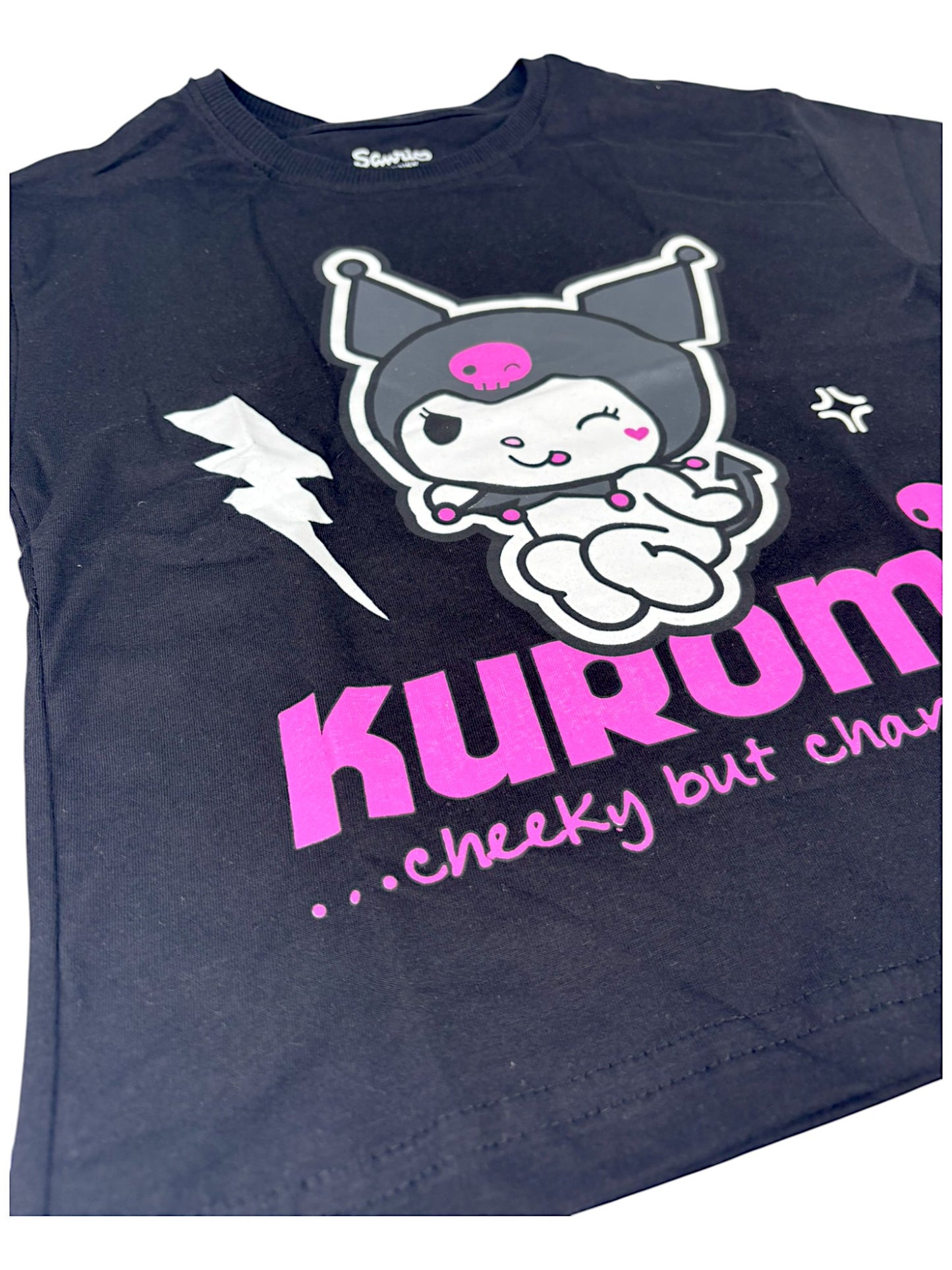 Hello Kitty T-Shirt Kuromi für Mädchen Gr. 116 - 158 cm