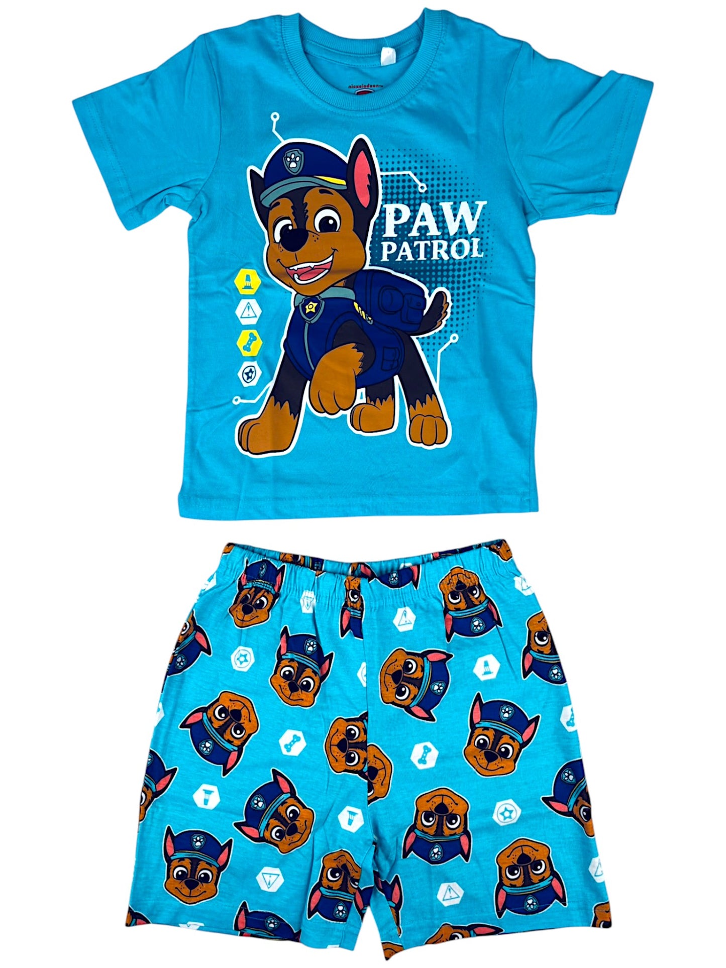 Paw Patrol Schlafanzug kurz - Shorty für Jungen Gr. 98 - 128 cm