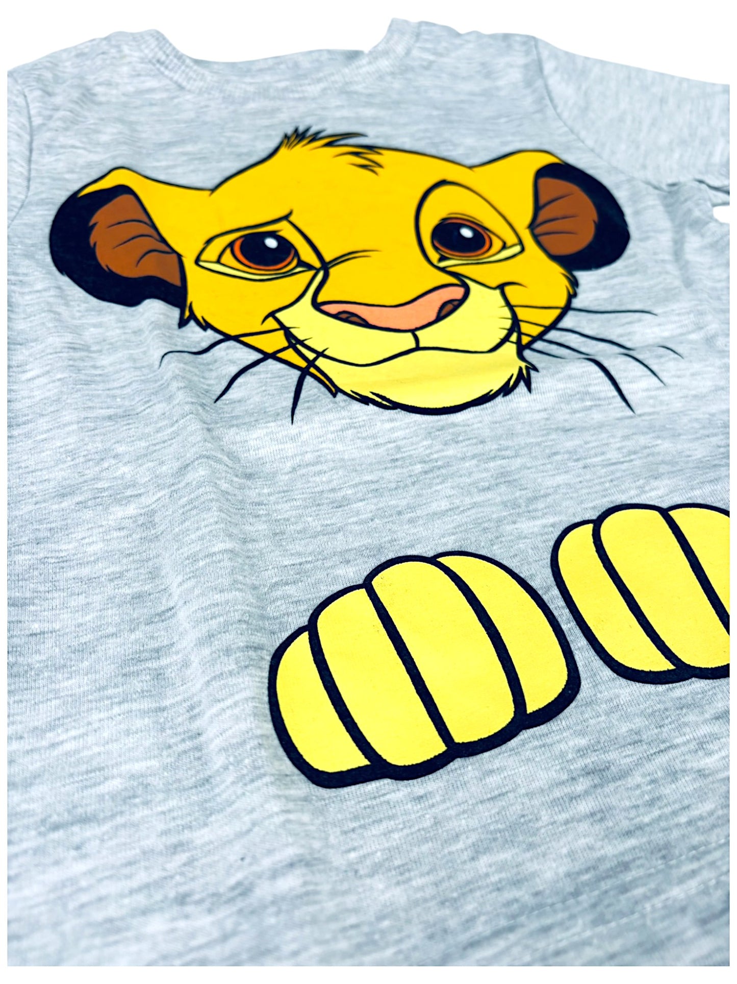König der Löwen Schlafanzug kurz Simba - Shorty für Jungen Gr. 98 - 128 cm