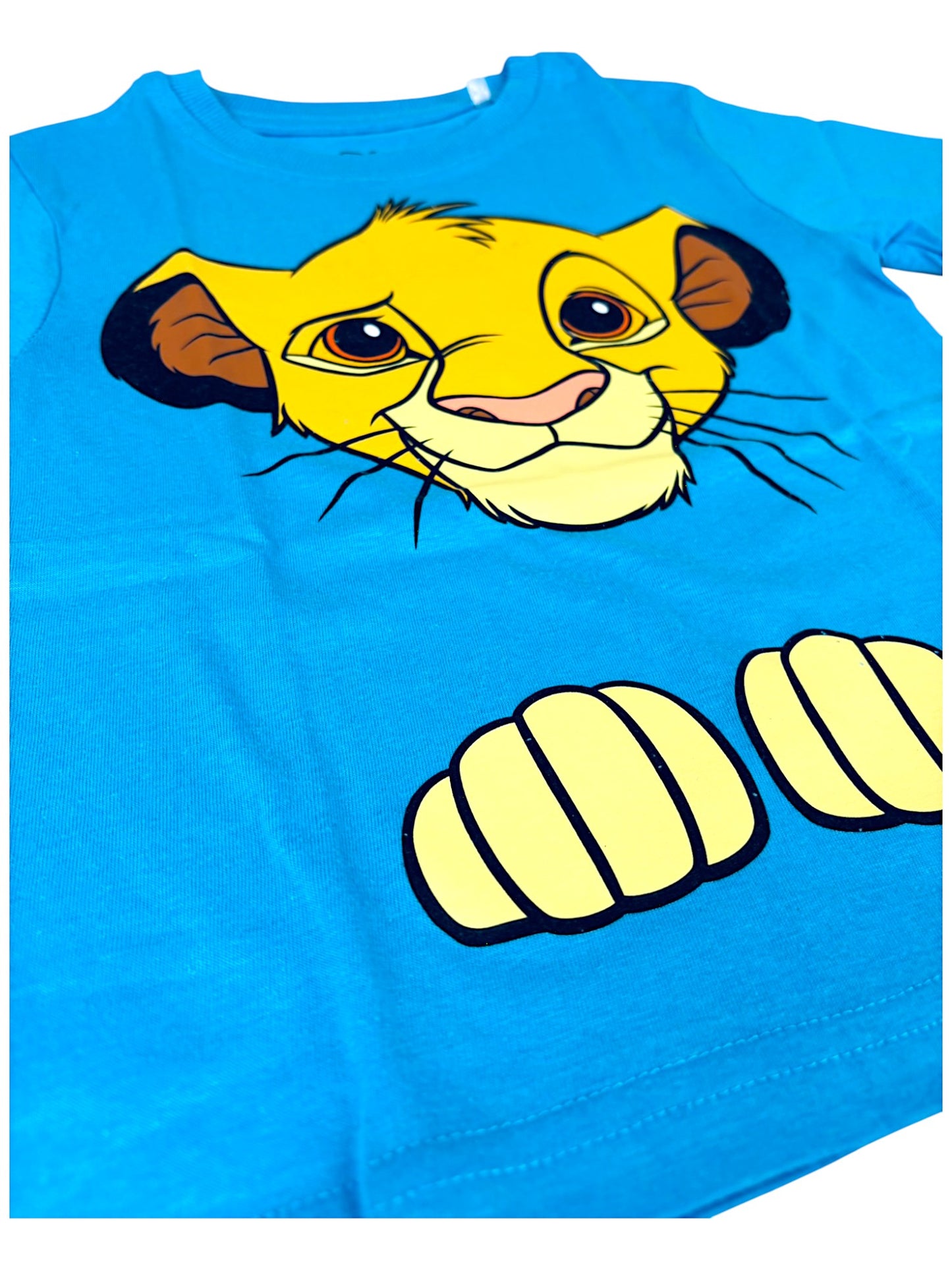 König der Löwen Schlafanzug kurz Simba - Shorty für Jungen Gr. 98 - 128 cm