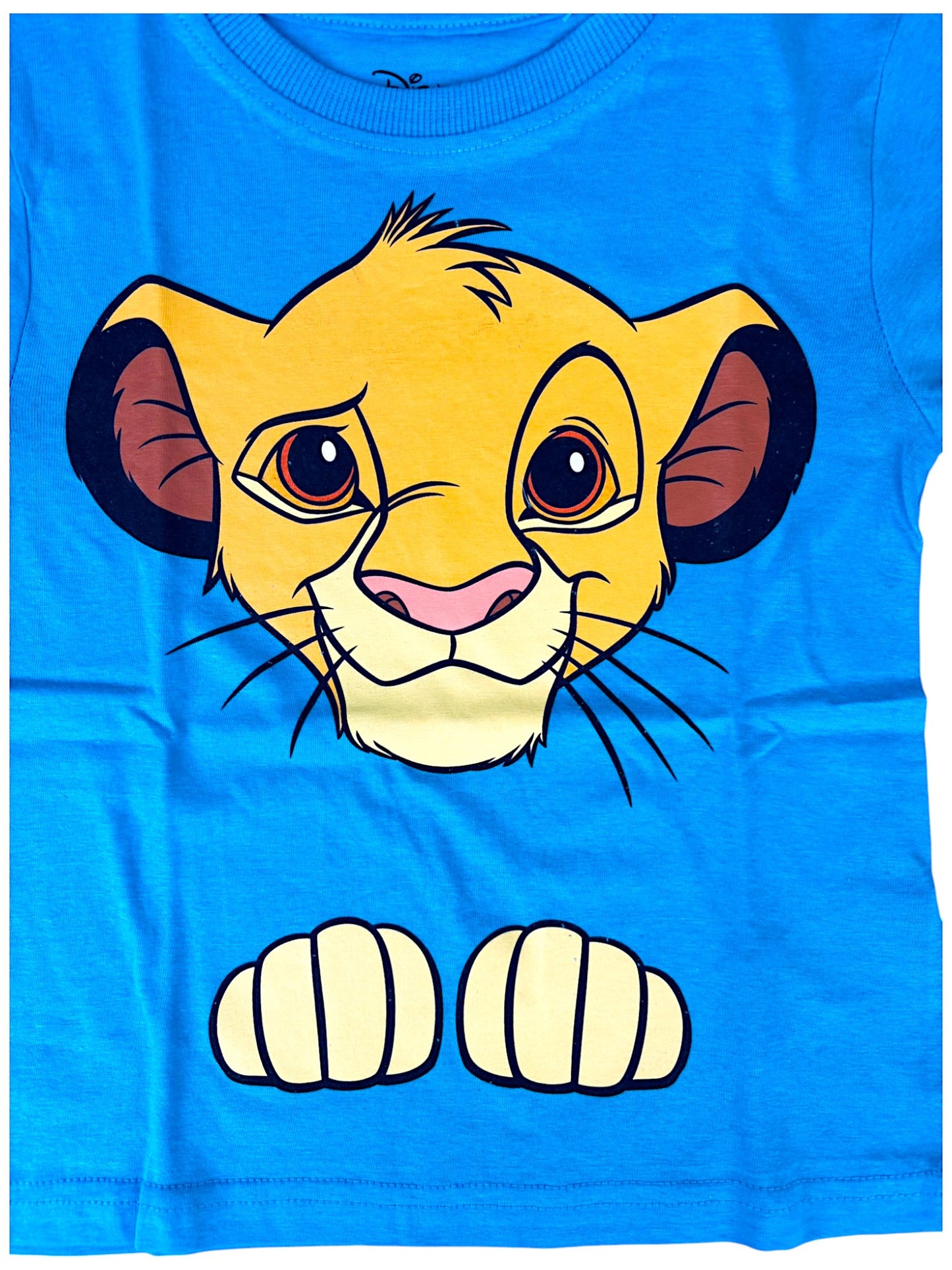 König der Löwen Schlafanzug kurz Simba - Shorty für Jungen Gr. 98 - 128 cm