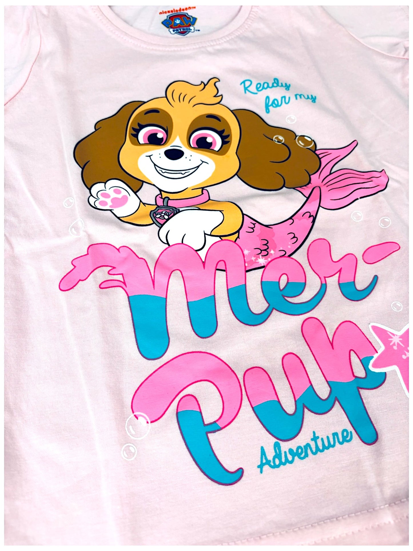 Paw Patrol Schlafanzug kurz Skye - Shorty für Mädchen Gr. 92 - 128 cm