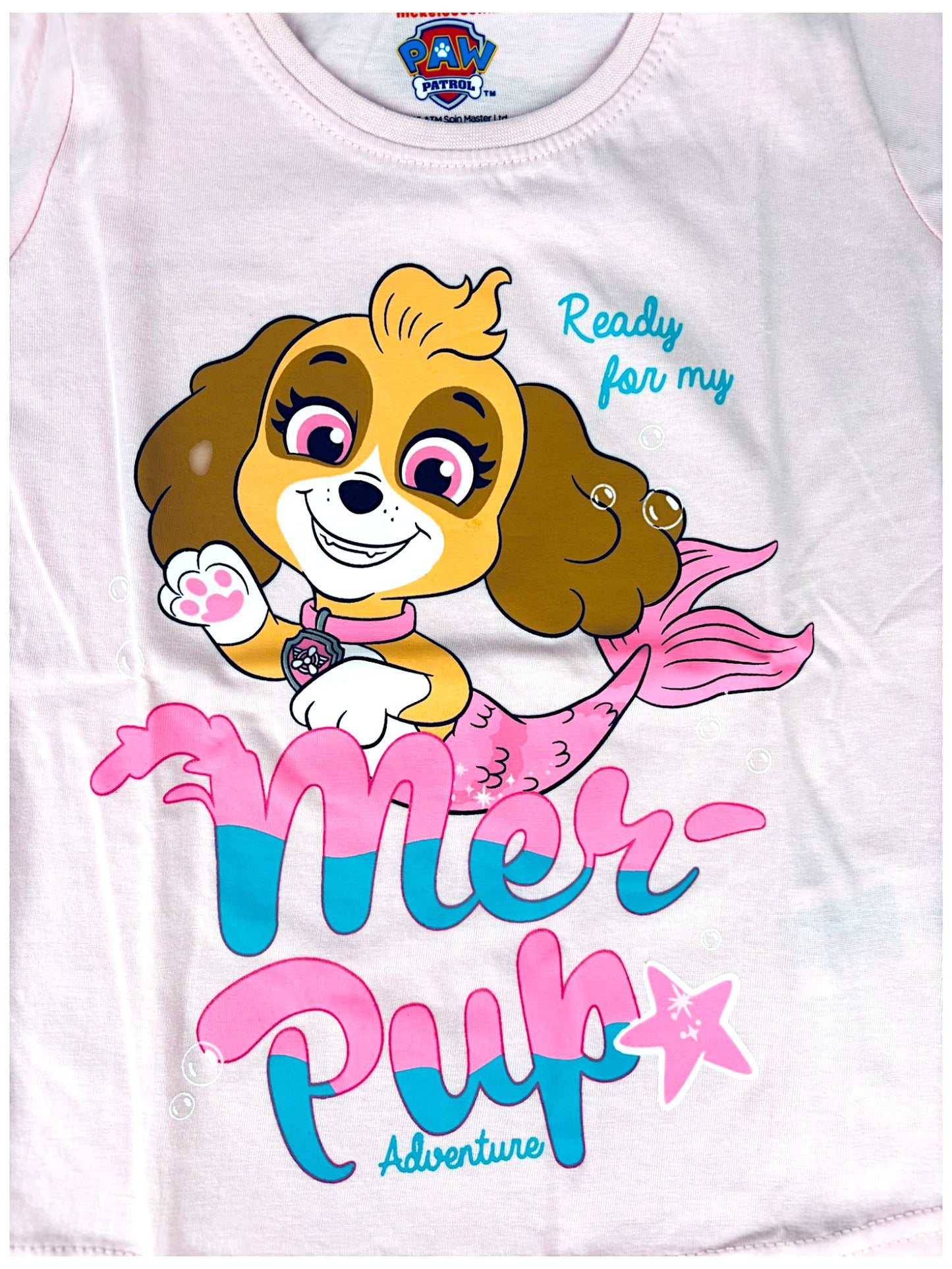 Paw Patrol Schlafanzug kurz Skye - Shorty für Mädchen Gr. 92 - 128 cm