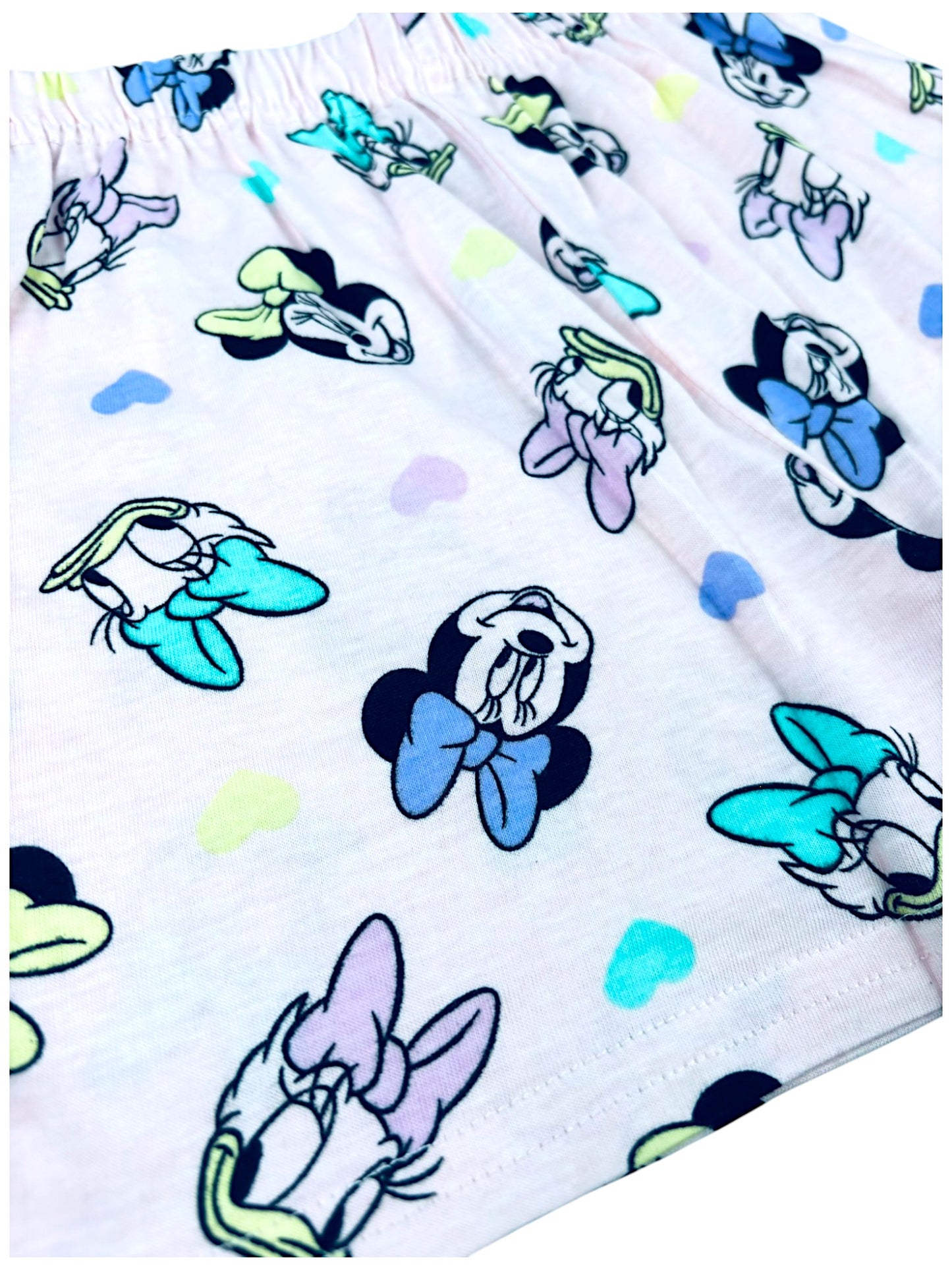 Disney Minnie Mouse Schlafanzug kurz - Shorty für Mädchen Gr. 104 - 134 cm