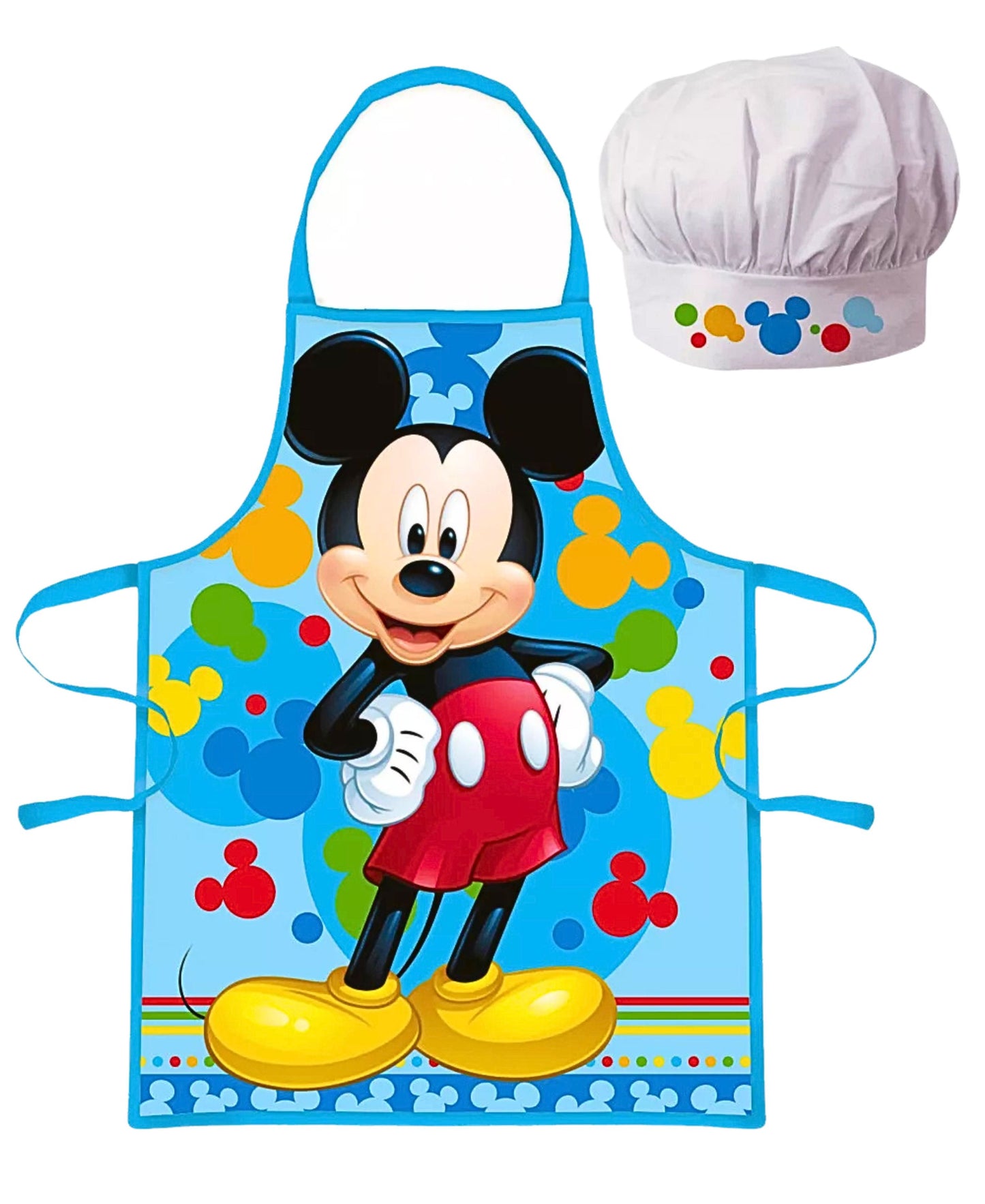 Mickey Mouse Kochschürze Set mit Kochmütze