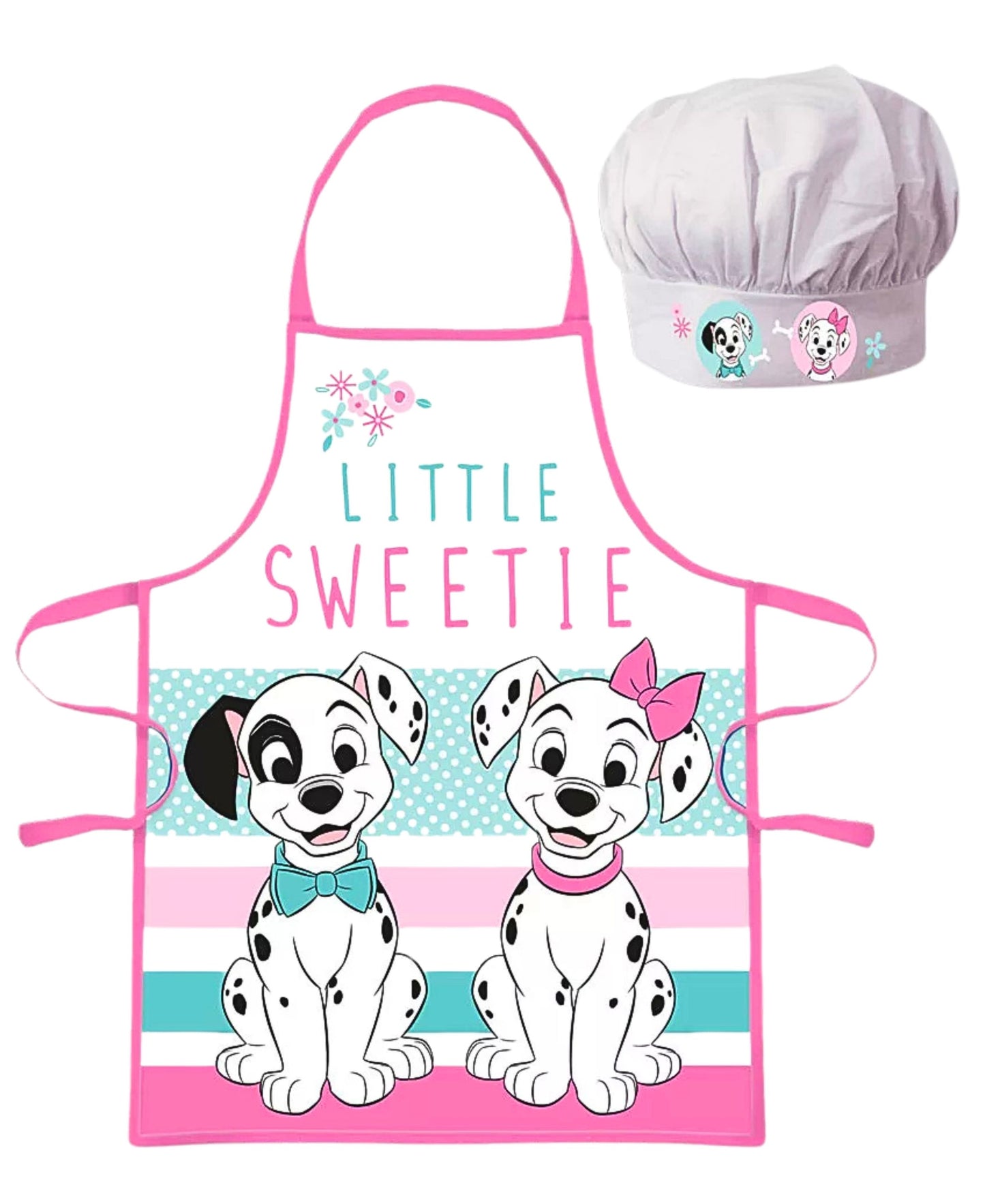 101 Dalmatiner Kochschürze Set mit Kochmütze