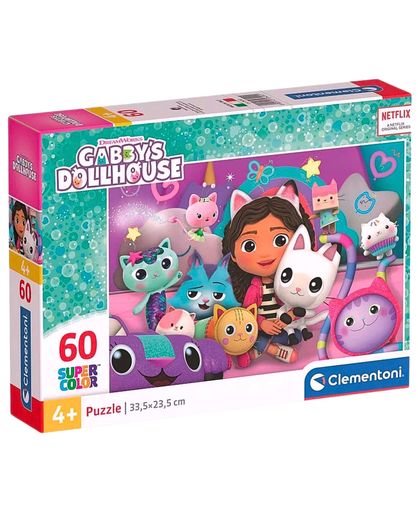 Gabby´s Dollhouse Kinderpuzzle Clementoni 60 Puzzleteile