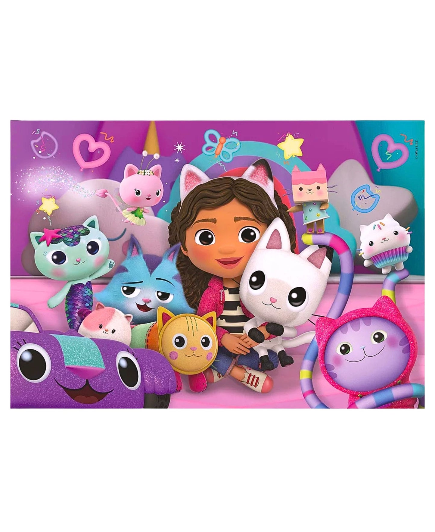 Gabby´s Dollhouse Kinderpuzzle Clementoni 60 Puzzleteile