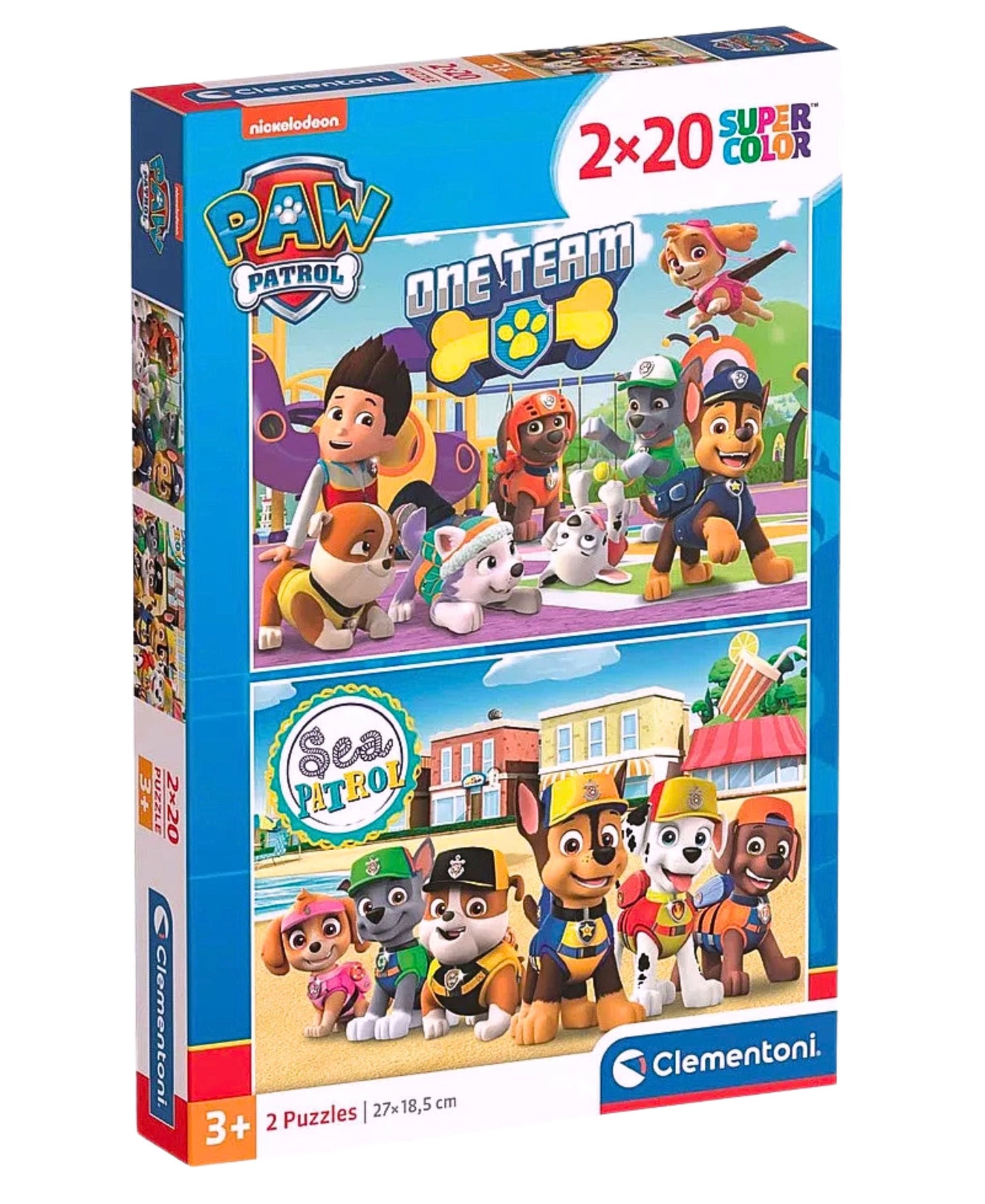 Paw Patrol Kinderpuzzle 2x20 Puzzleteile