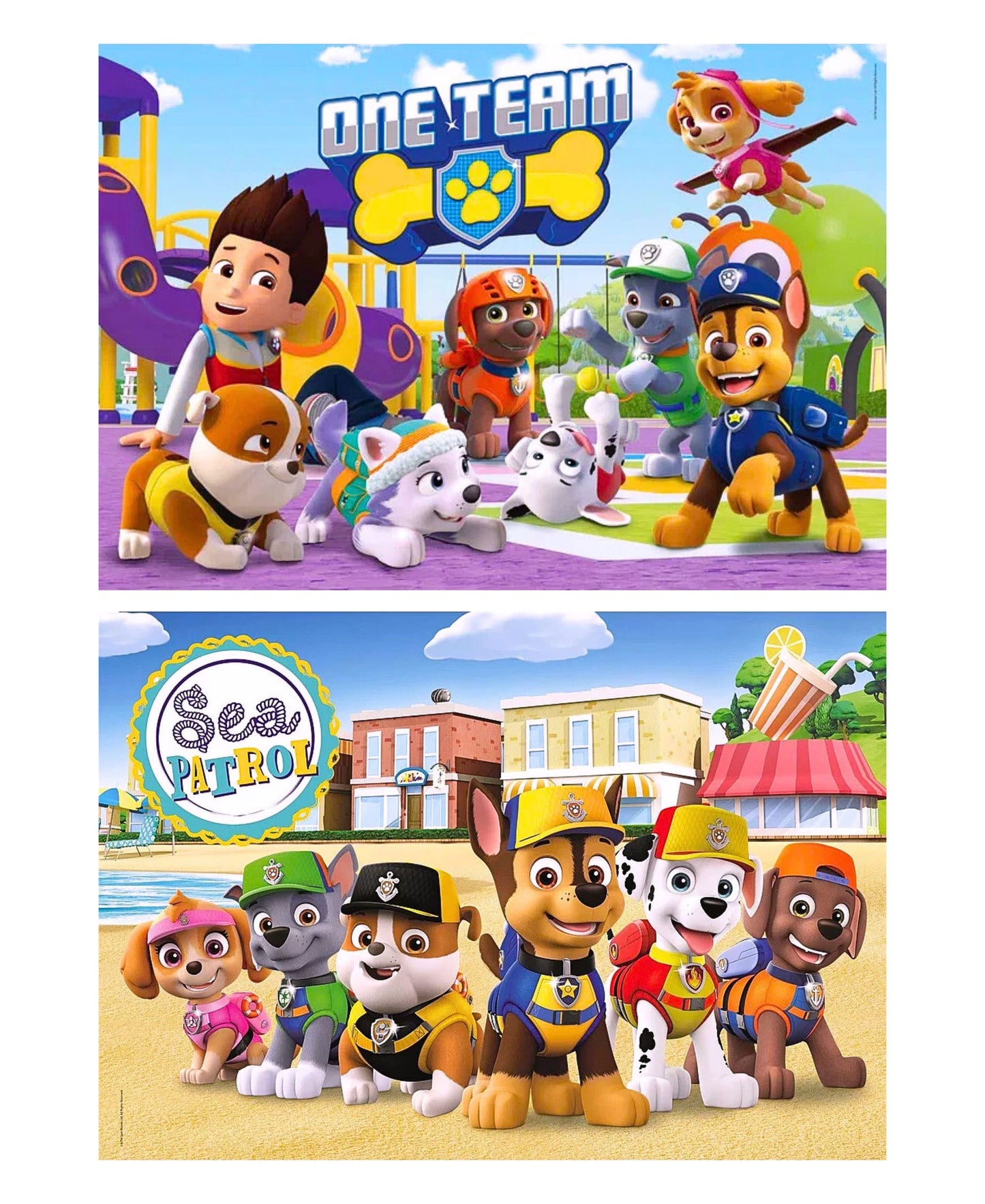 Paw Patrol Kinderpuzzle 2x20 Puzzleteile