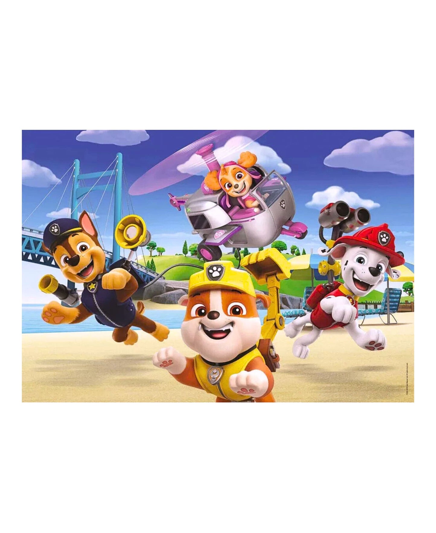 Paw Patrol Kinderpuzzle Clementoni 2x60 Puzzleteile