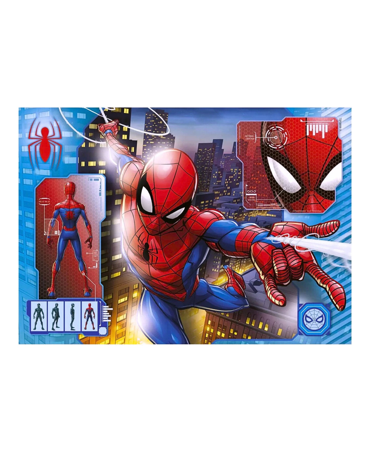Spider-Man Kinderpuzzle Clementoni 2x60 Puzzleteile