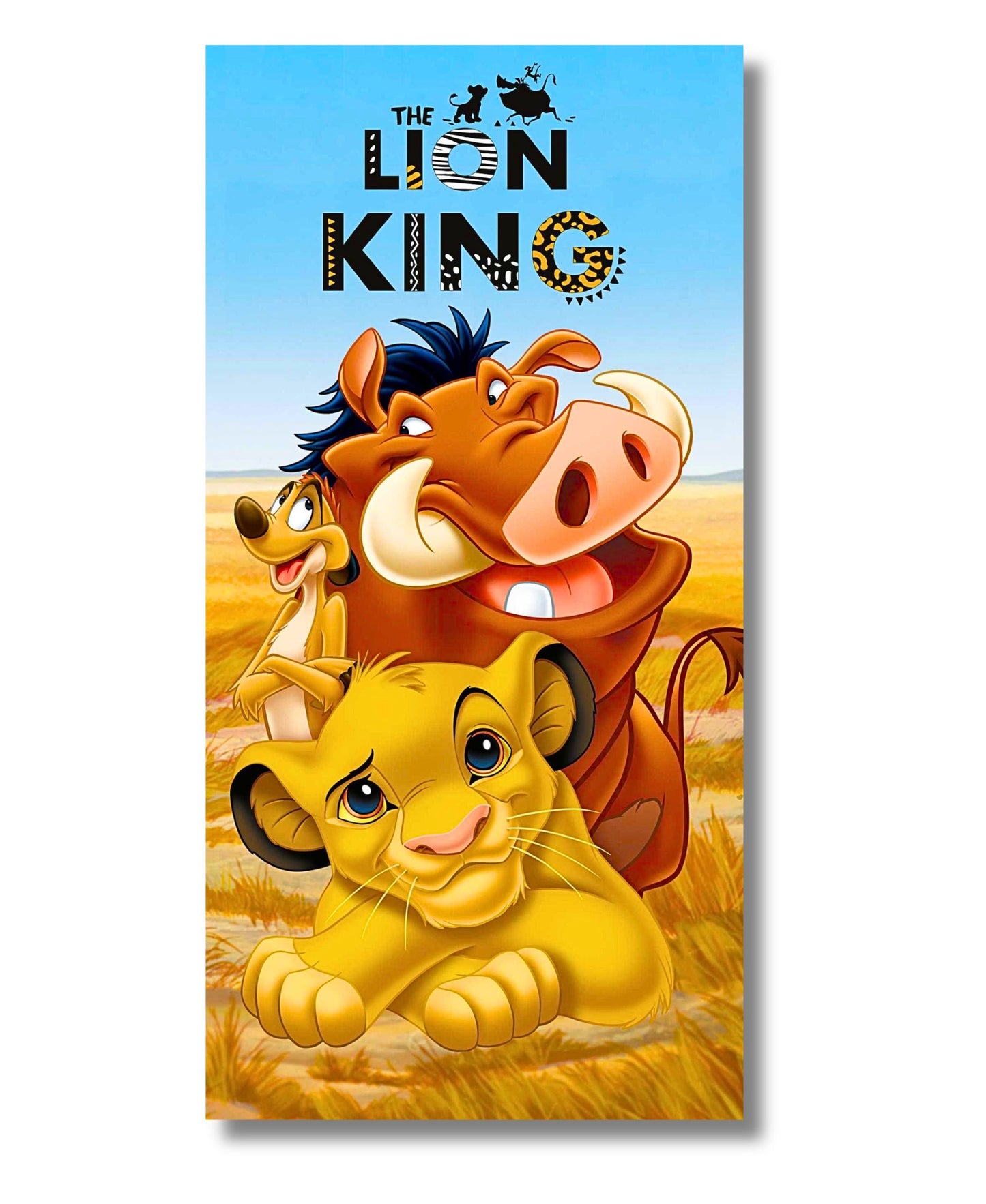 Disney König der Löwen Bade-/Strandtuch 70 x 140 cm