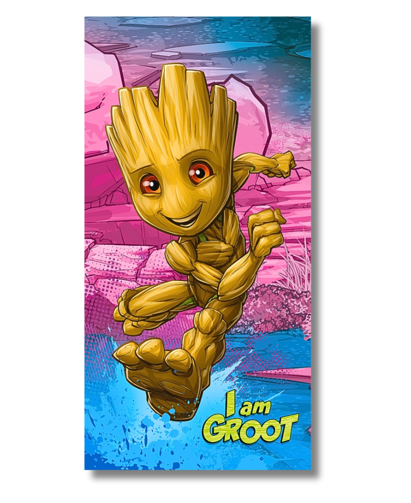 Groot - Guardians of the Galaxy Bade-/Strandtuch 70 x 140 cm