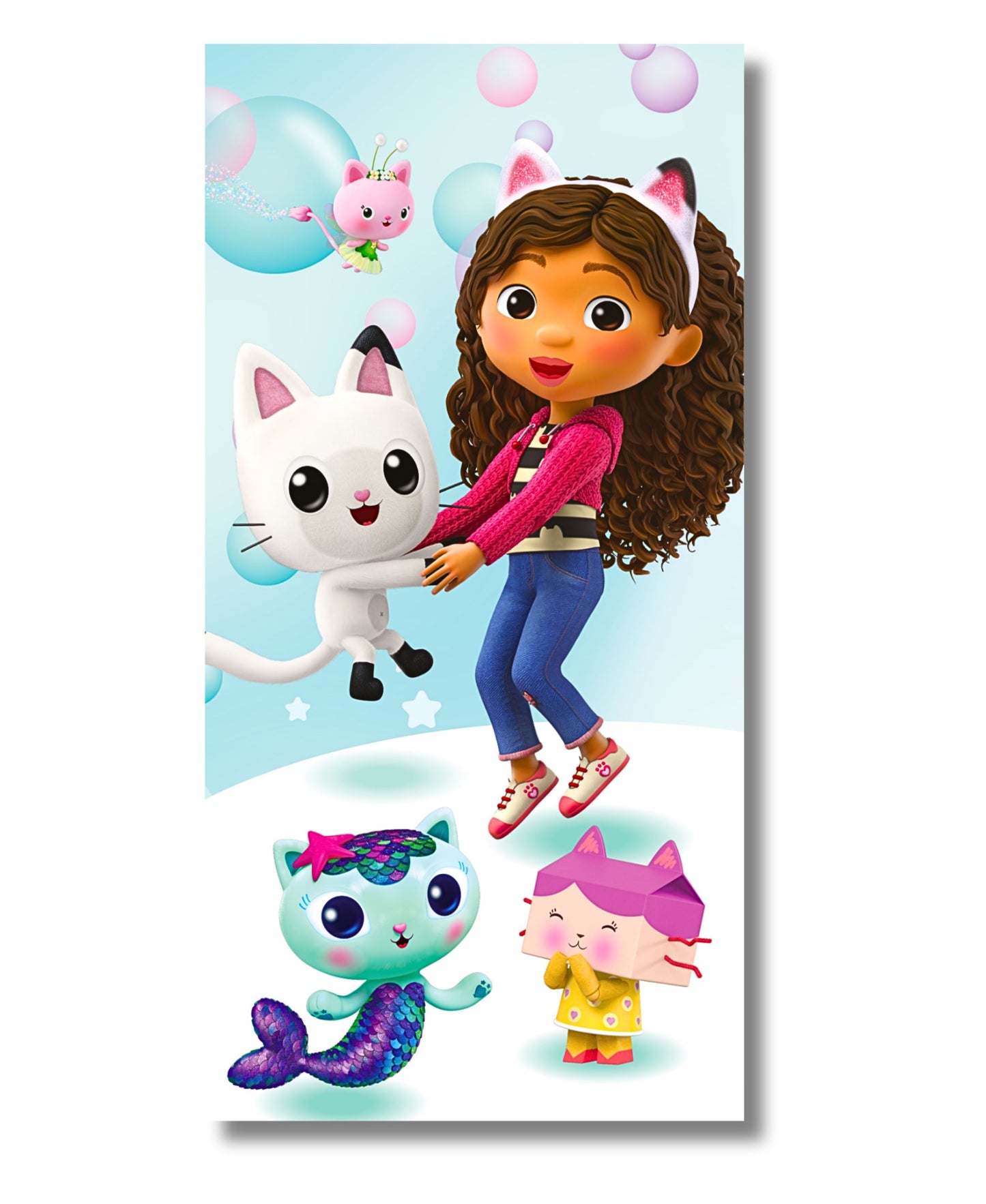 Gabby´s Dollhouse Bade-/Strandtuch 70 x 140 cm