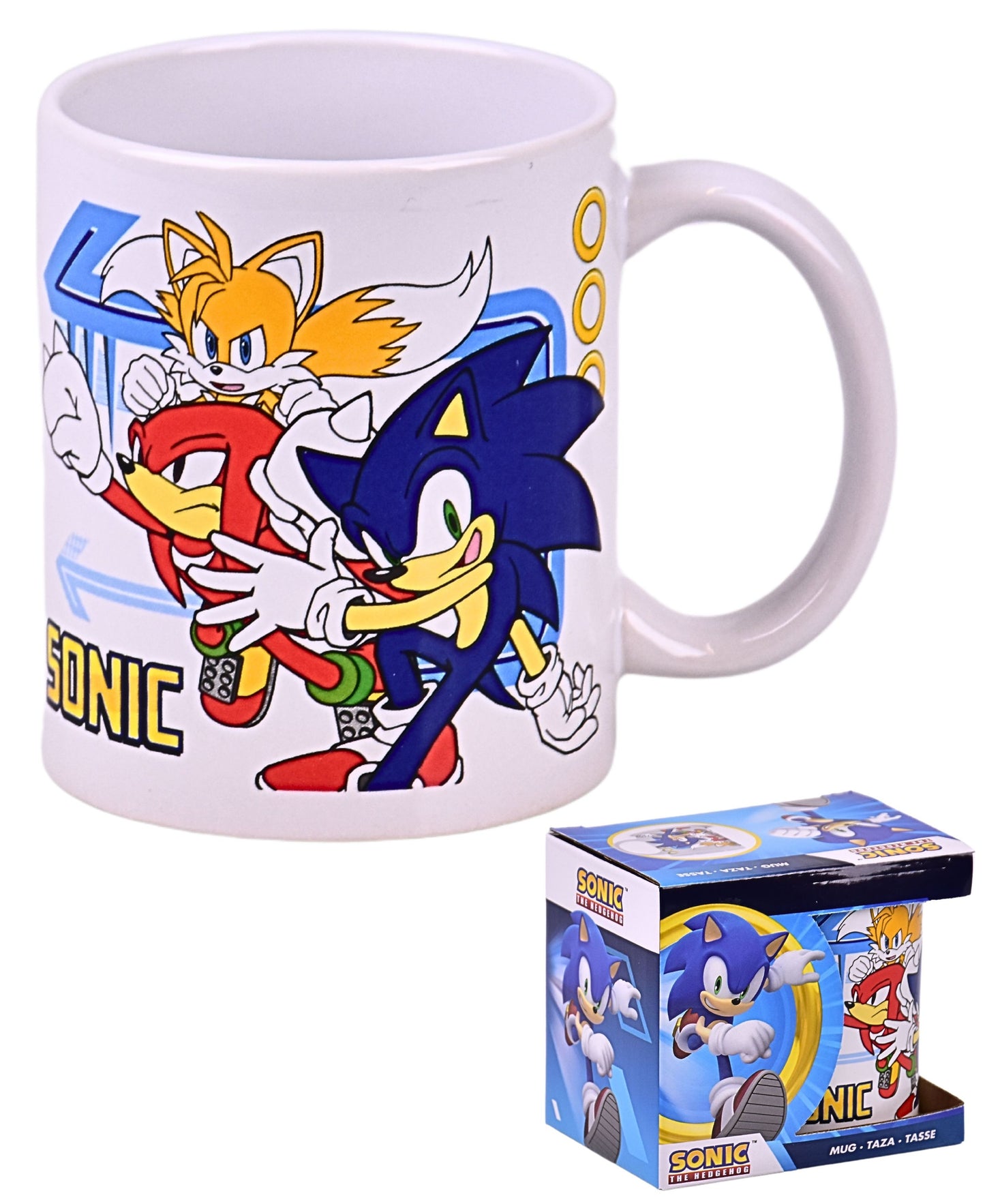 Sonic The Hedgehog Tasse 330 ml