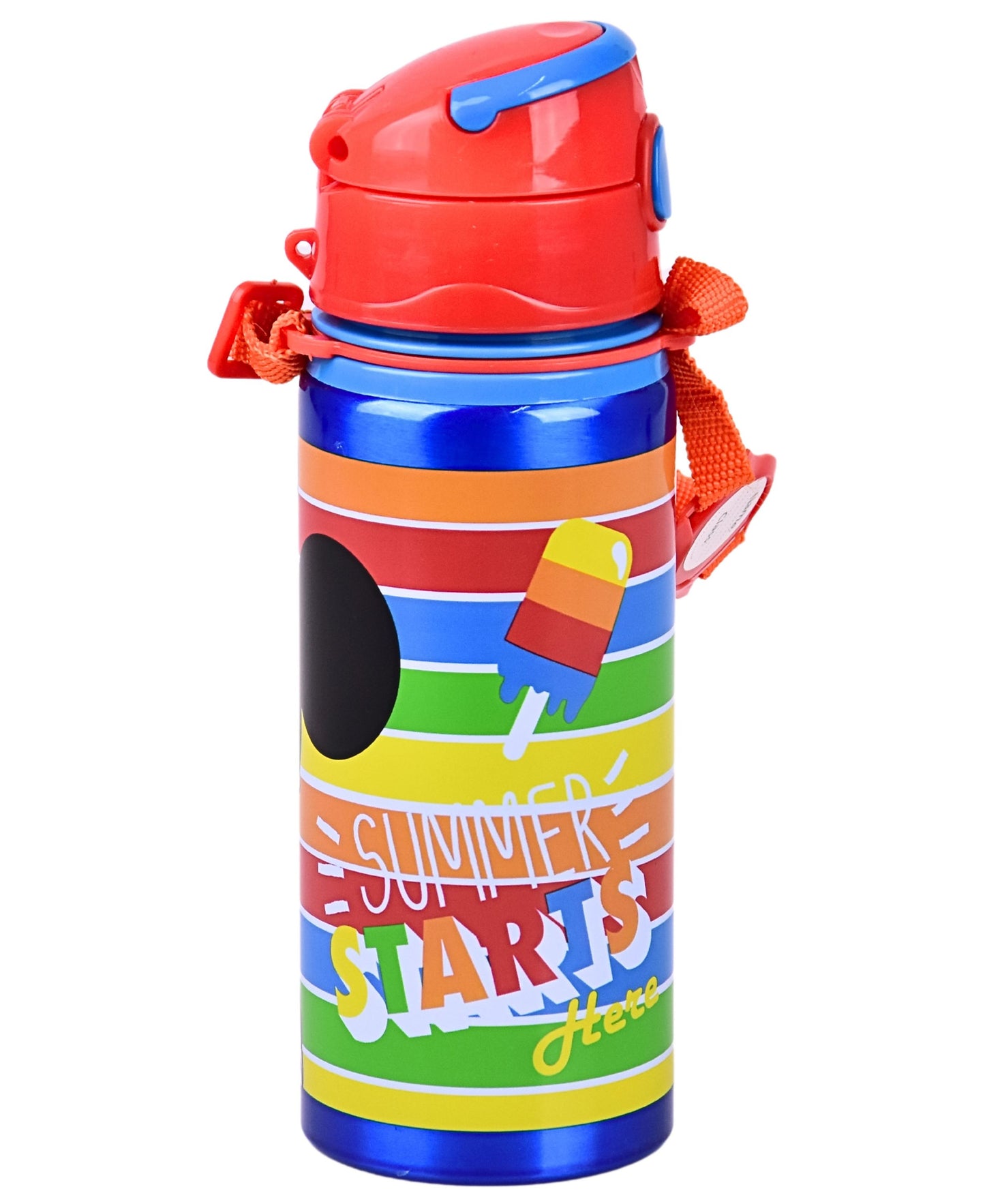 Alu-Trinkflasche Mickey Mouse 600 ml mit Tragegurt
