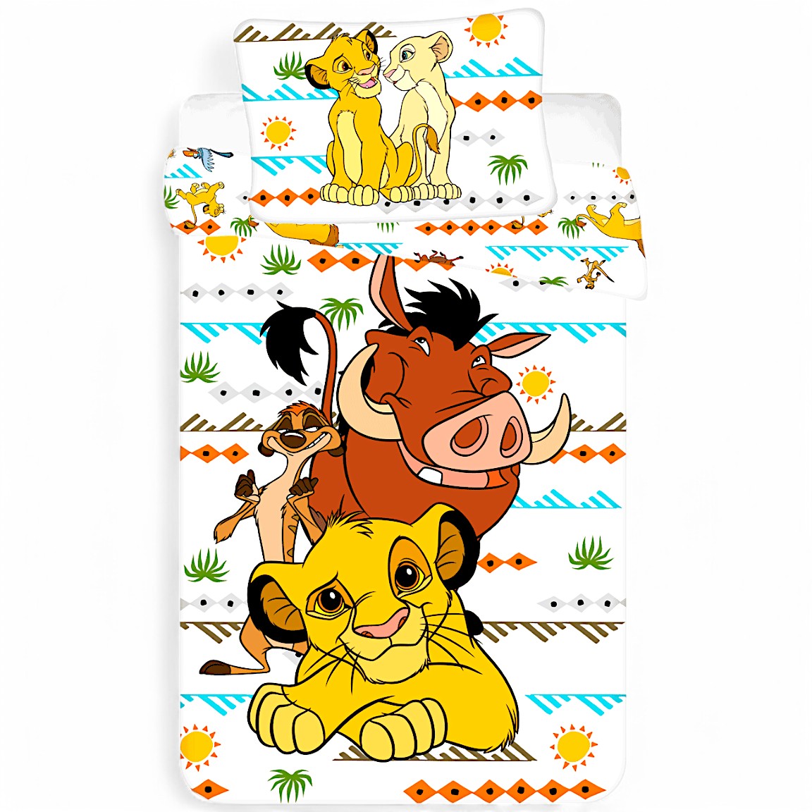 Kinderbettwäsche Disney König der Löwen Set 2-tlg. 135-140 x 200 cm
