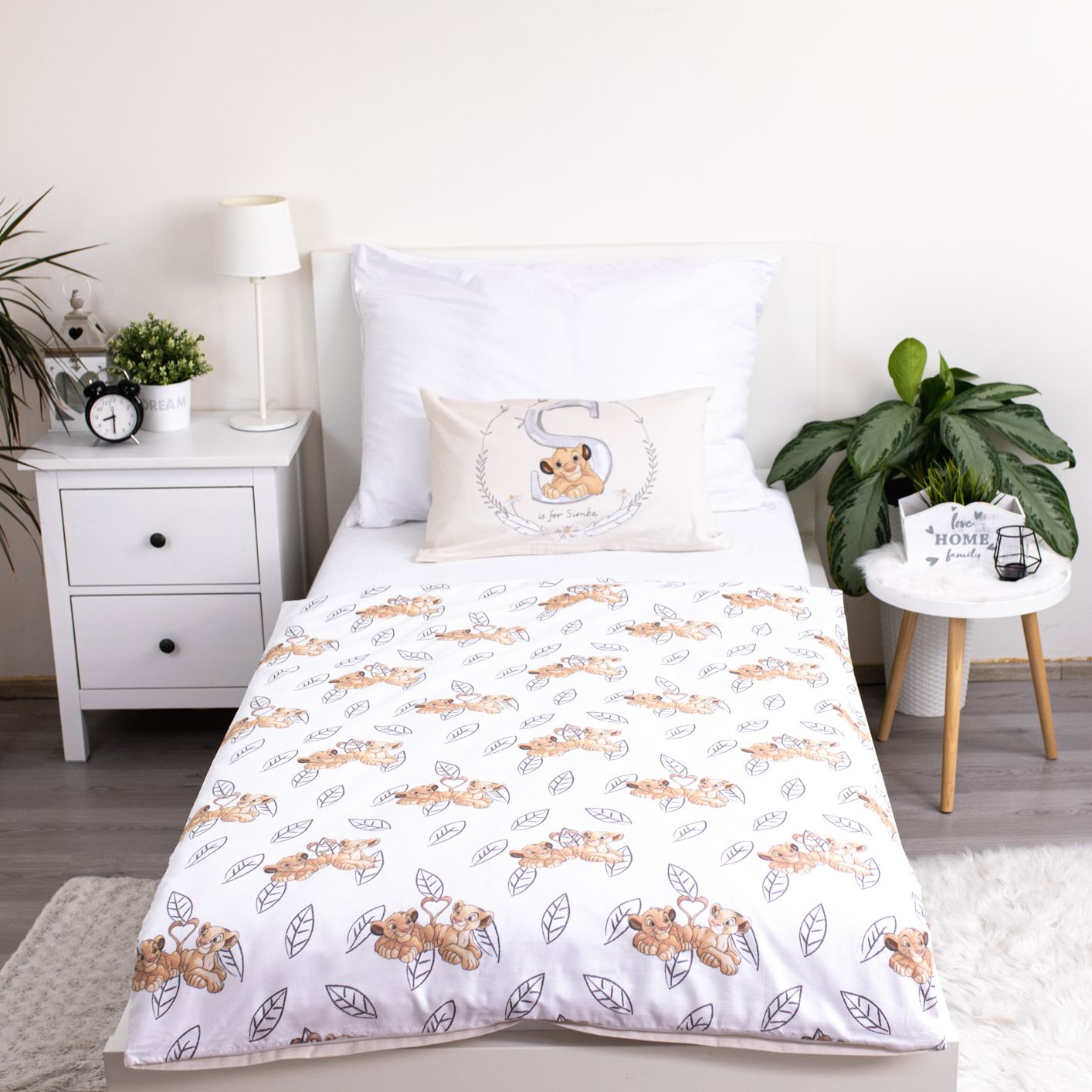 Babybettwäsche König der Löwen Set 2-tlg. 100 x 135 cm