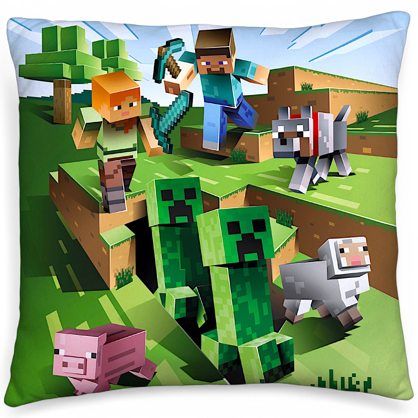 Minecraft Dekokissen 40 x 40 cm