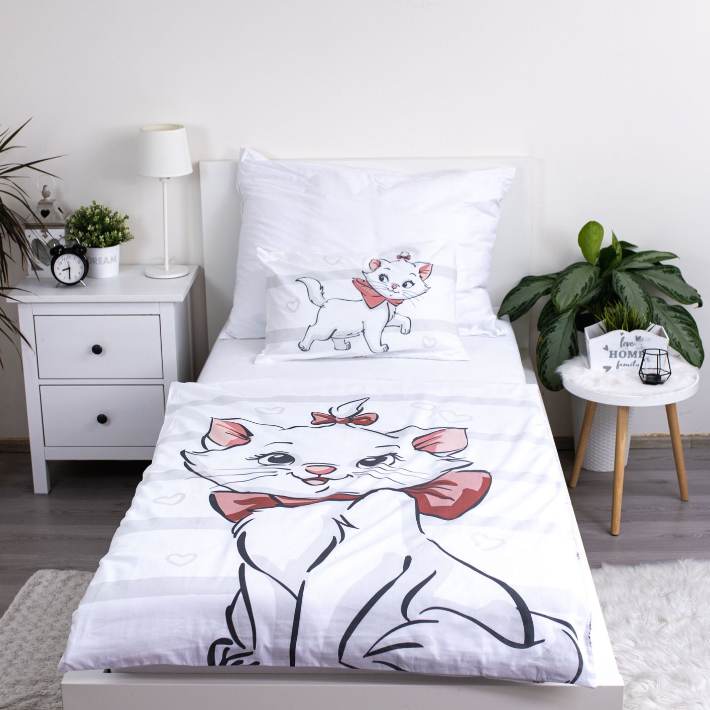 Babybettwäsche Disney Klassik Marie Set 2-tlg. 100 x 135 cm