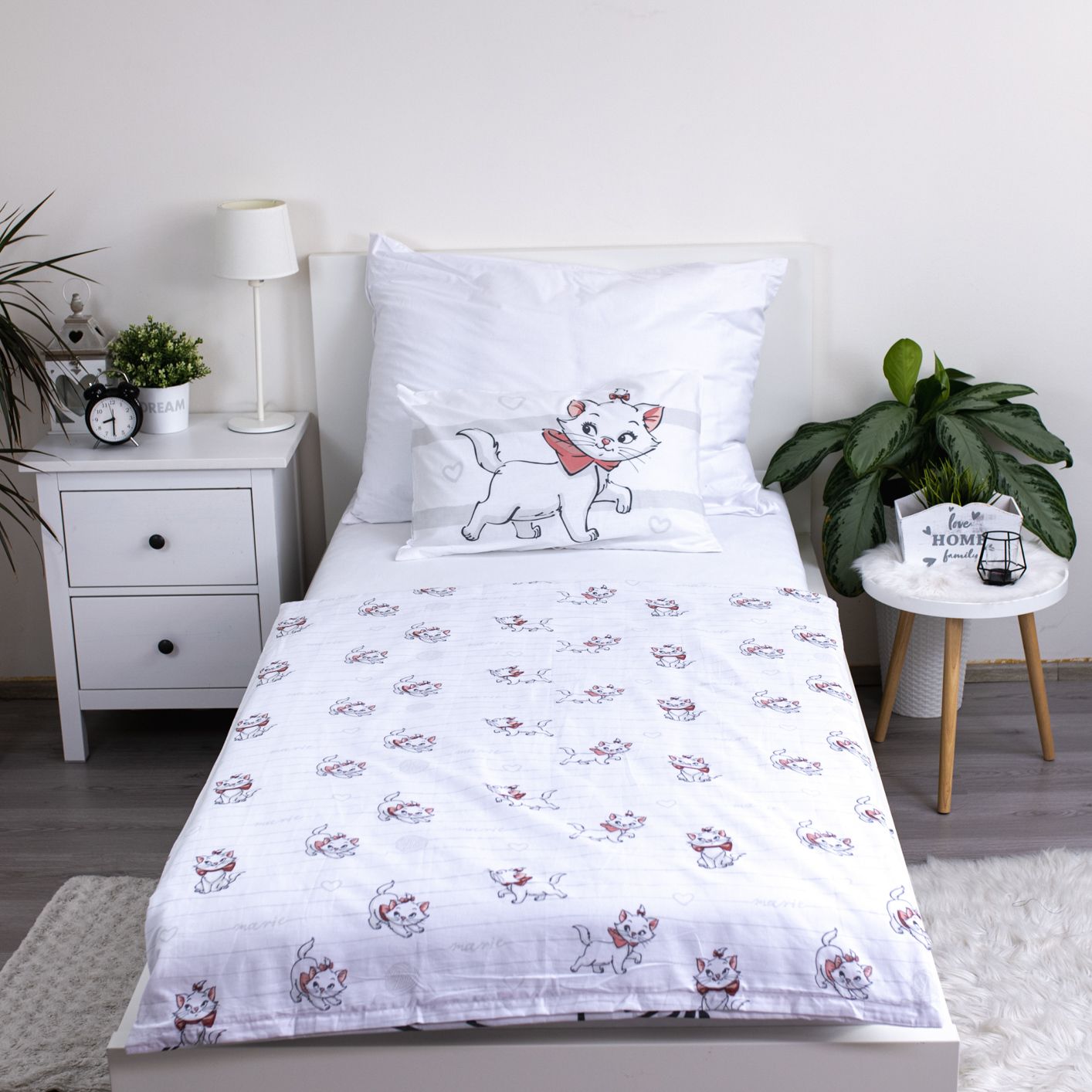 Babybettwäsche Disney Klassik Marie Set 2-tlg. 100 x 135 cm