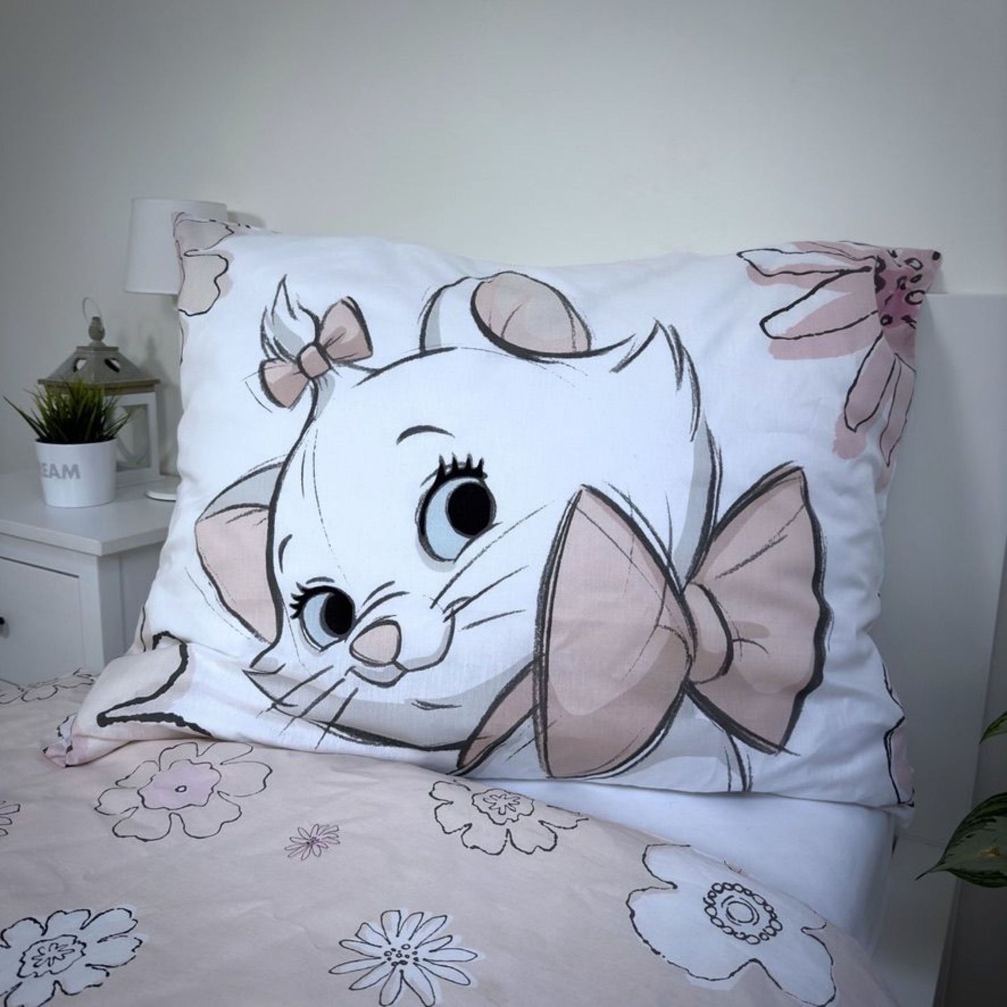 Kinderbettwäsche Marie Disney Aristocats Set 2-tlg. 135-140 x 200 cm