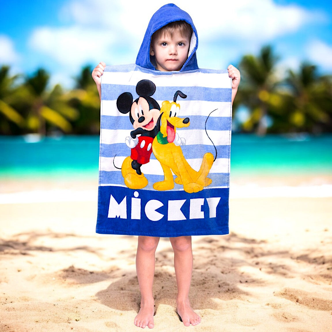 Mickey Mouse Badeponcho 50 x 115 cm