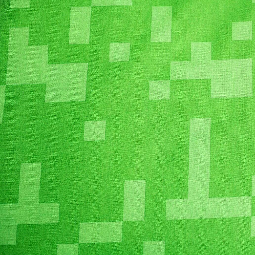 Kinderbettwäsche Minecraft Creeper Set 2-tlg. 135-140 x 200 cm
